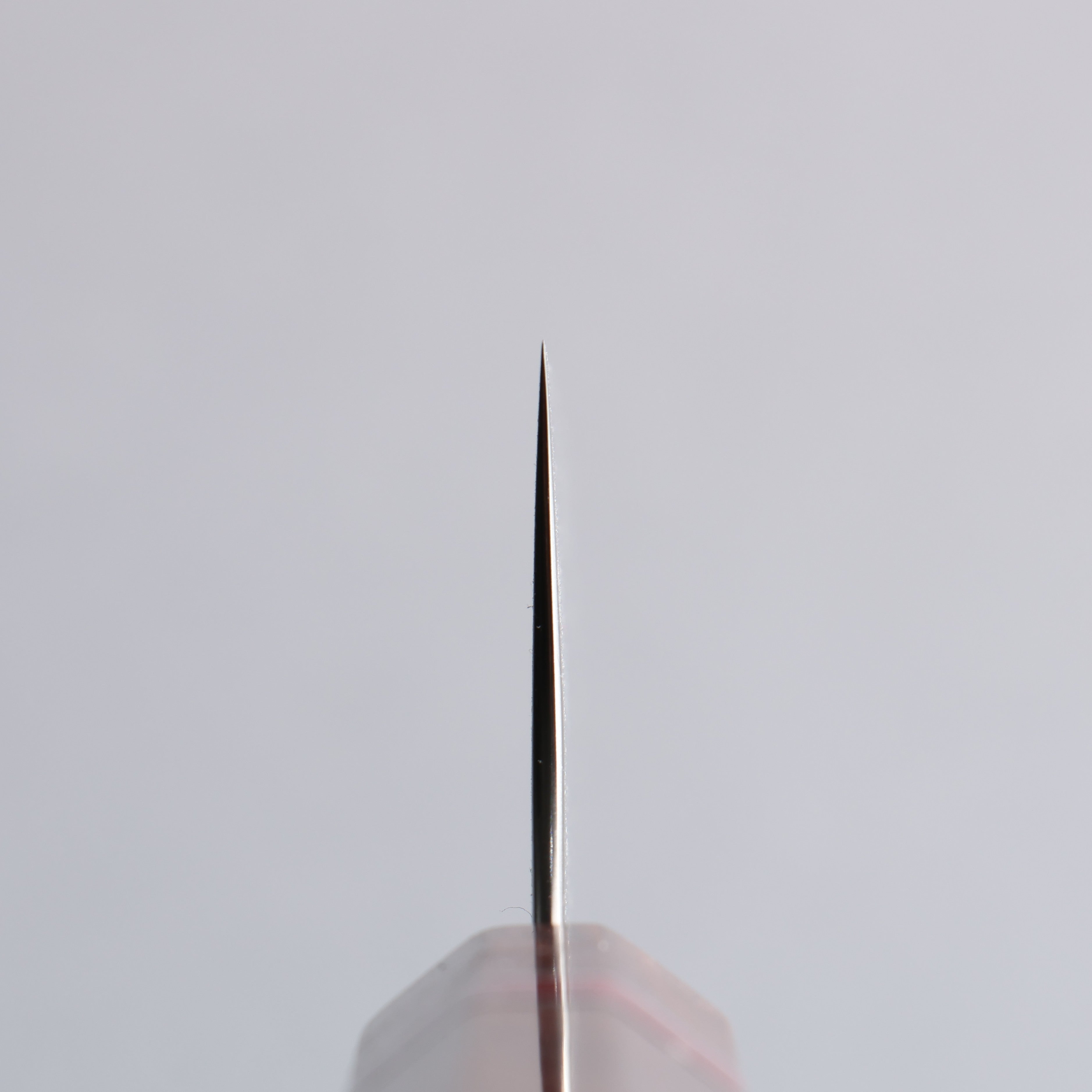 Yoshimi Kato SG2 Black Damascus Kiritsuke Gyuto 210mm Rosewood (Red Turquoise Ring) Handle - Seisuke Knife