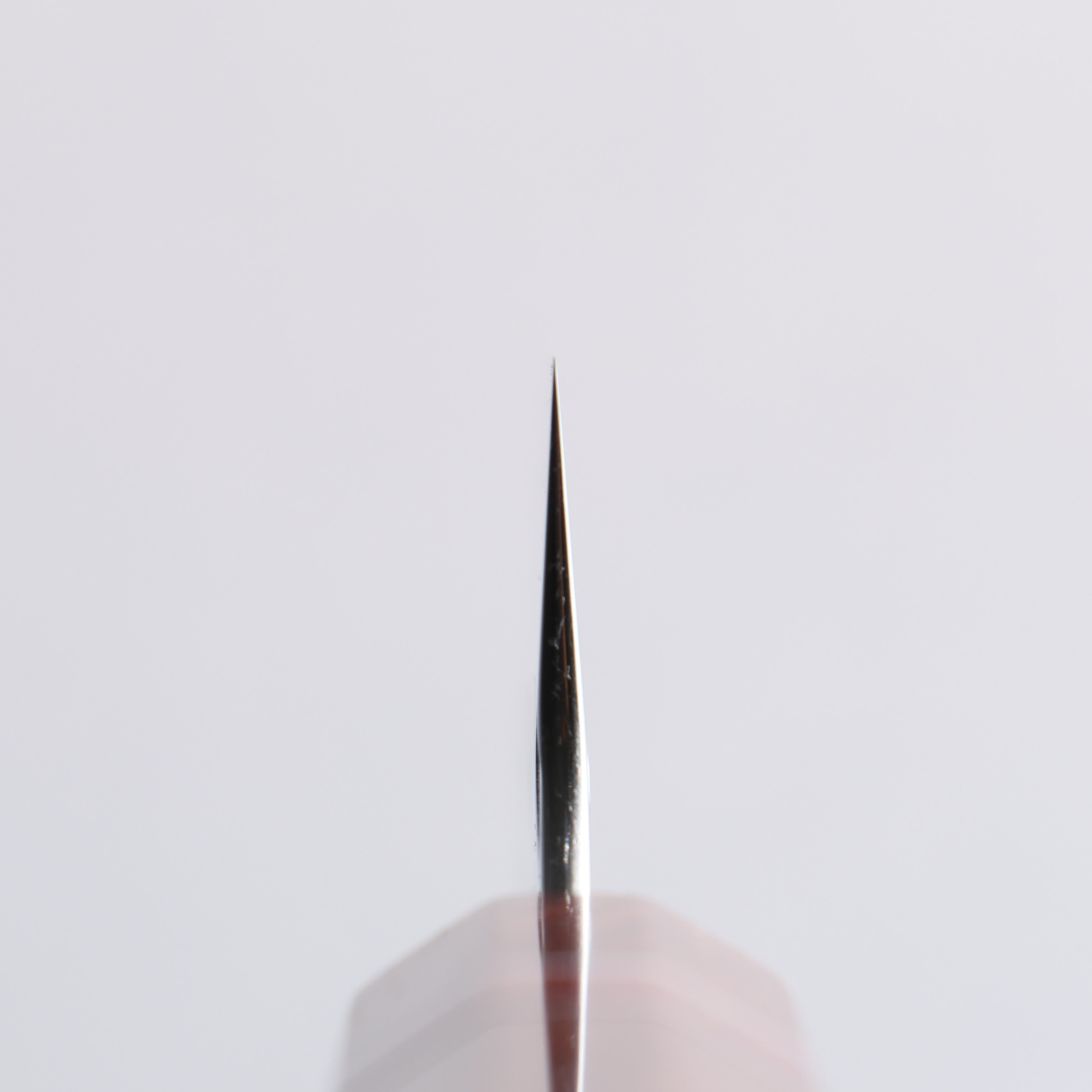 Yoshimi Kato SPG STRIX Hammered (V) Small Bunka 130mm Rosewood (Red Turquoise Ring) Handle - Seisuke Knife