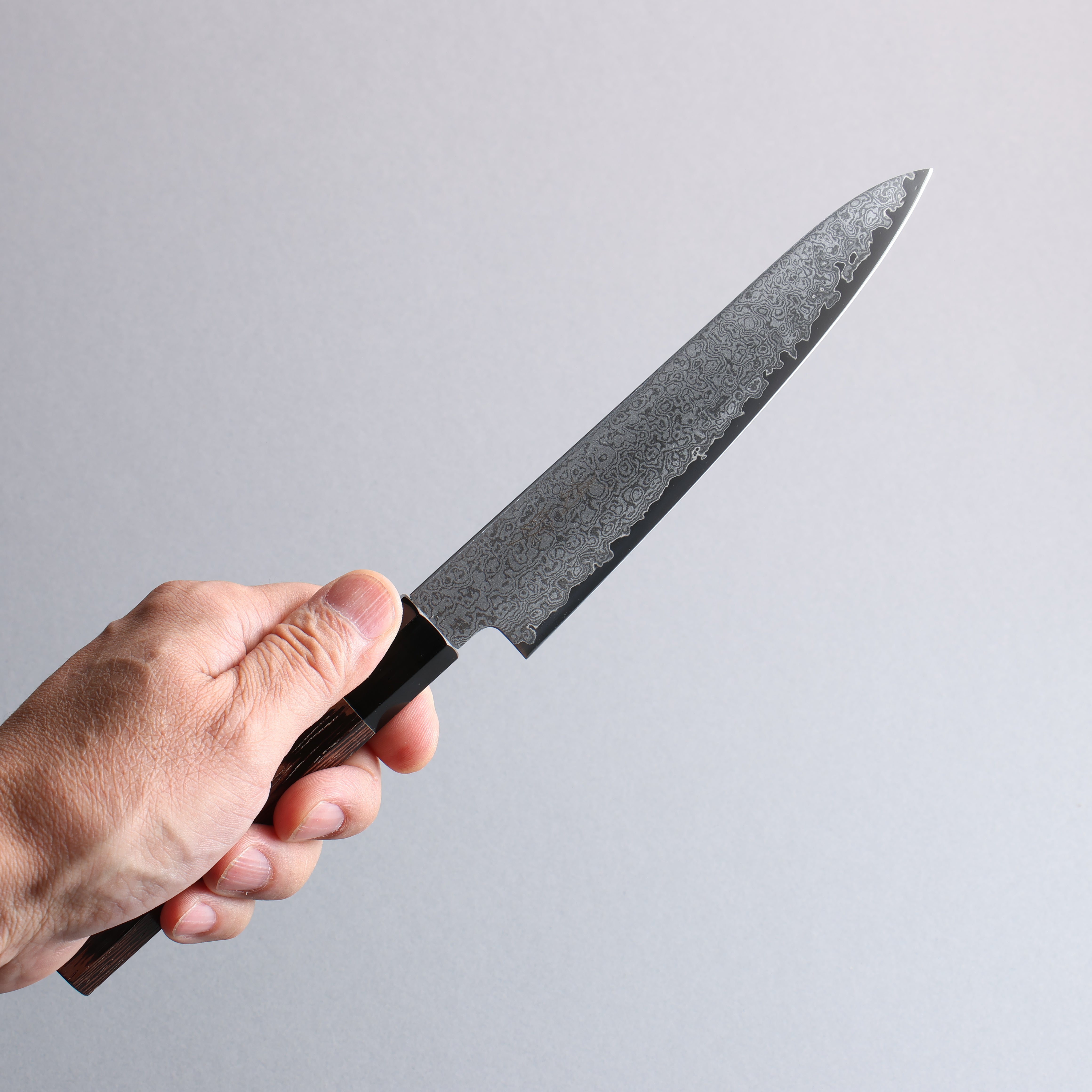 Seisuke VG10 Damascus Petty-Utility 150mm Wenge Handle - Seisuke Knife