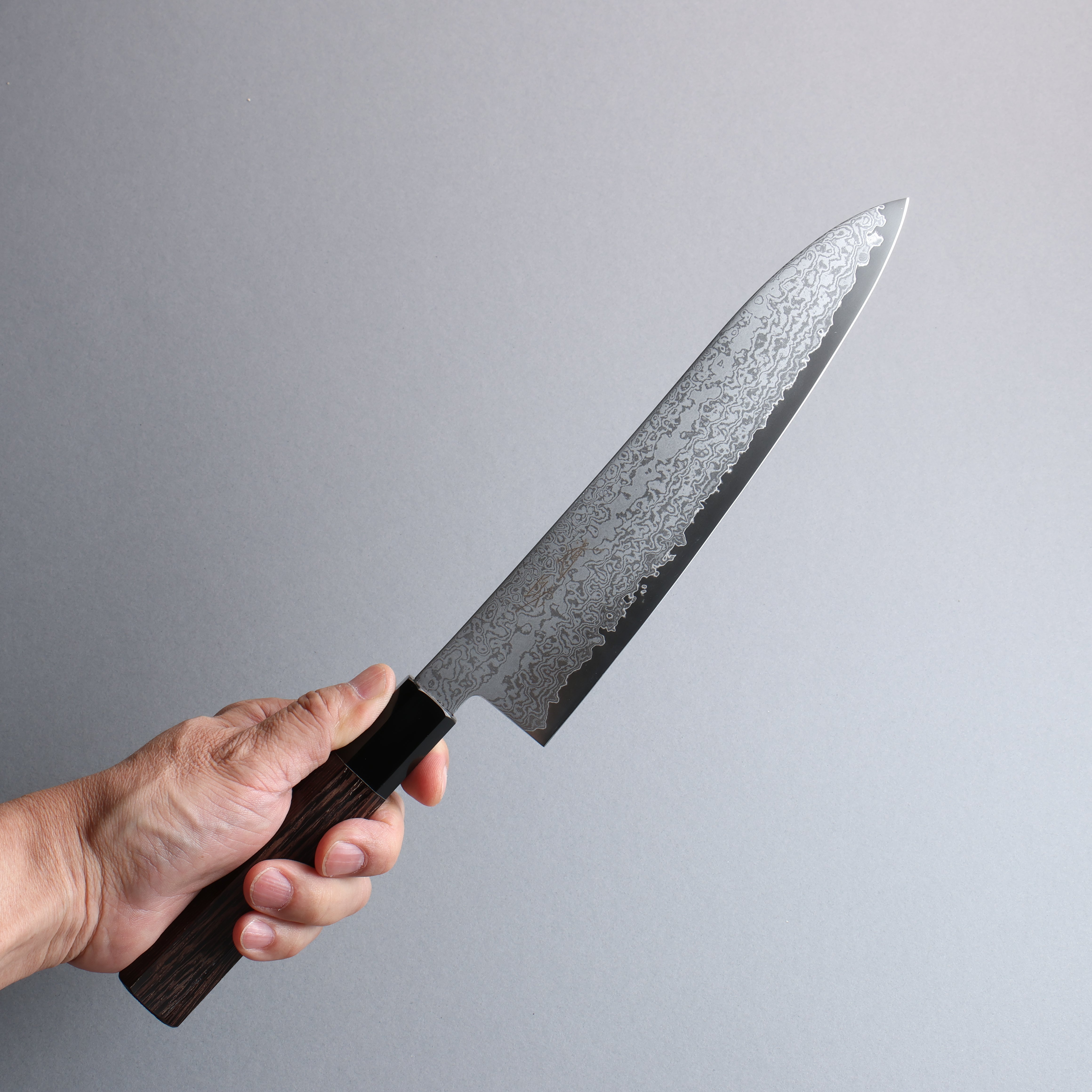 Seisuke VG10 Damascus Gyuto 210mm Wenge Handle - Seisuke Knife