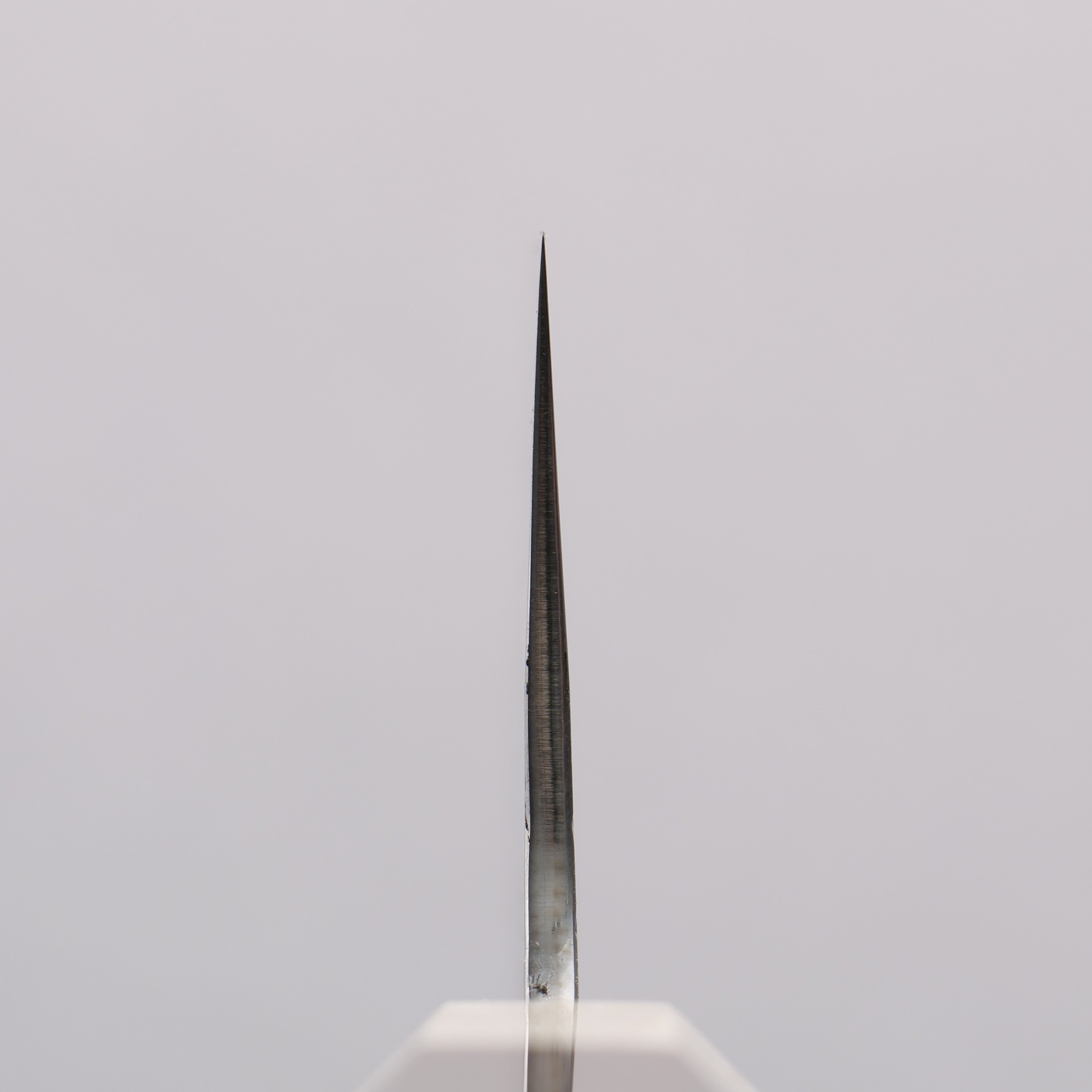 Yu Kurosaki Shizuku SG2 Hammered Nakiri 165mm Stabilized wood (Birch Burl) Handle - Seisuke Knife