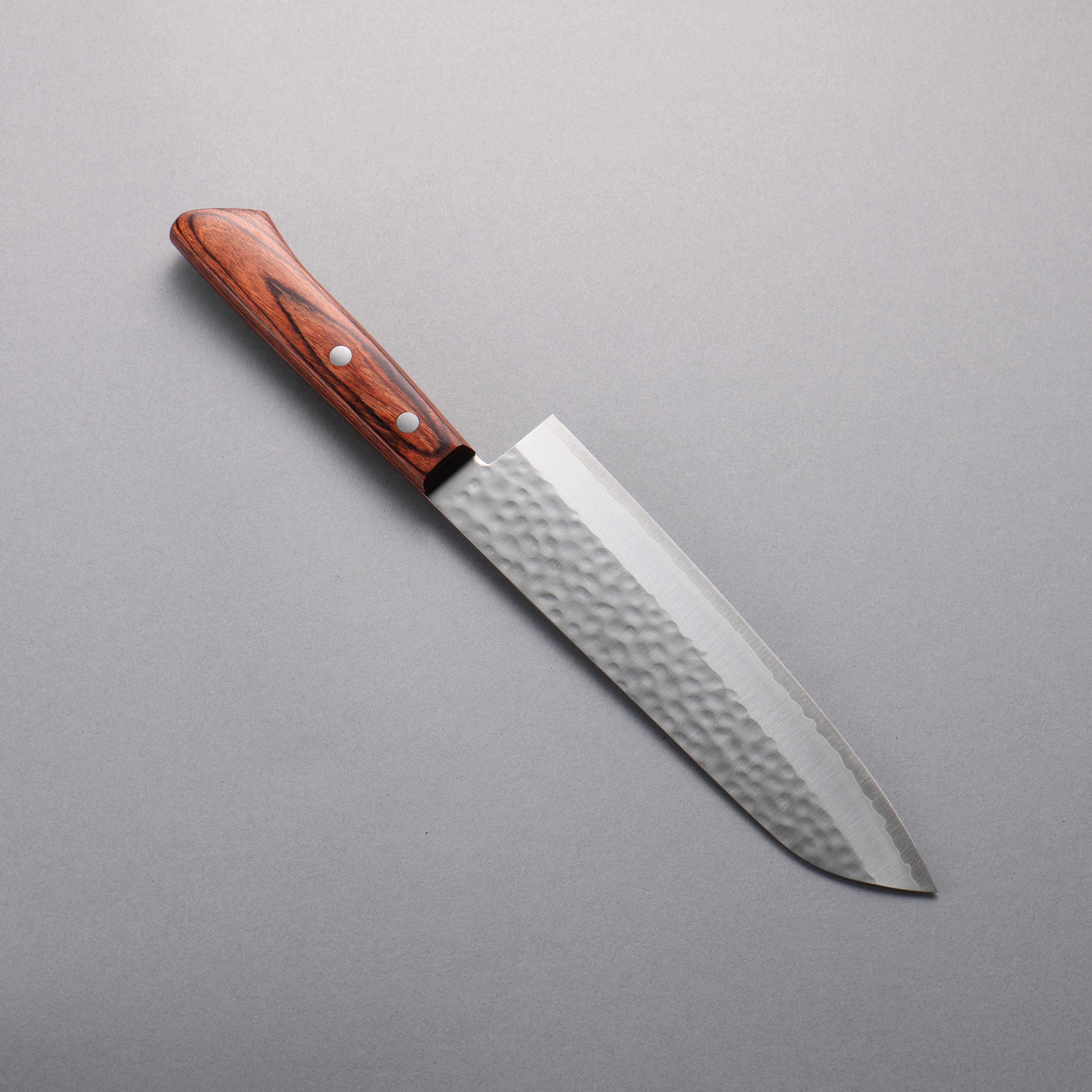 Kunihira VG1 Hammered Gyuto 180mm Mahogany Handle - Seisuke Knife