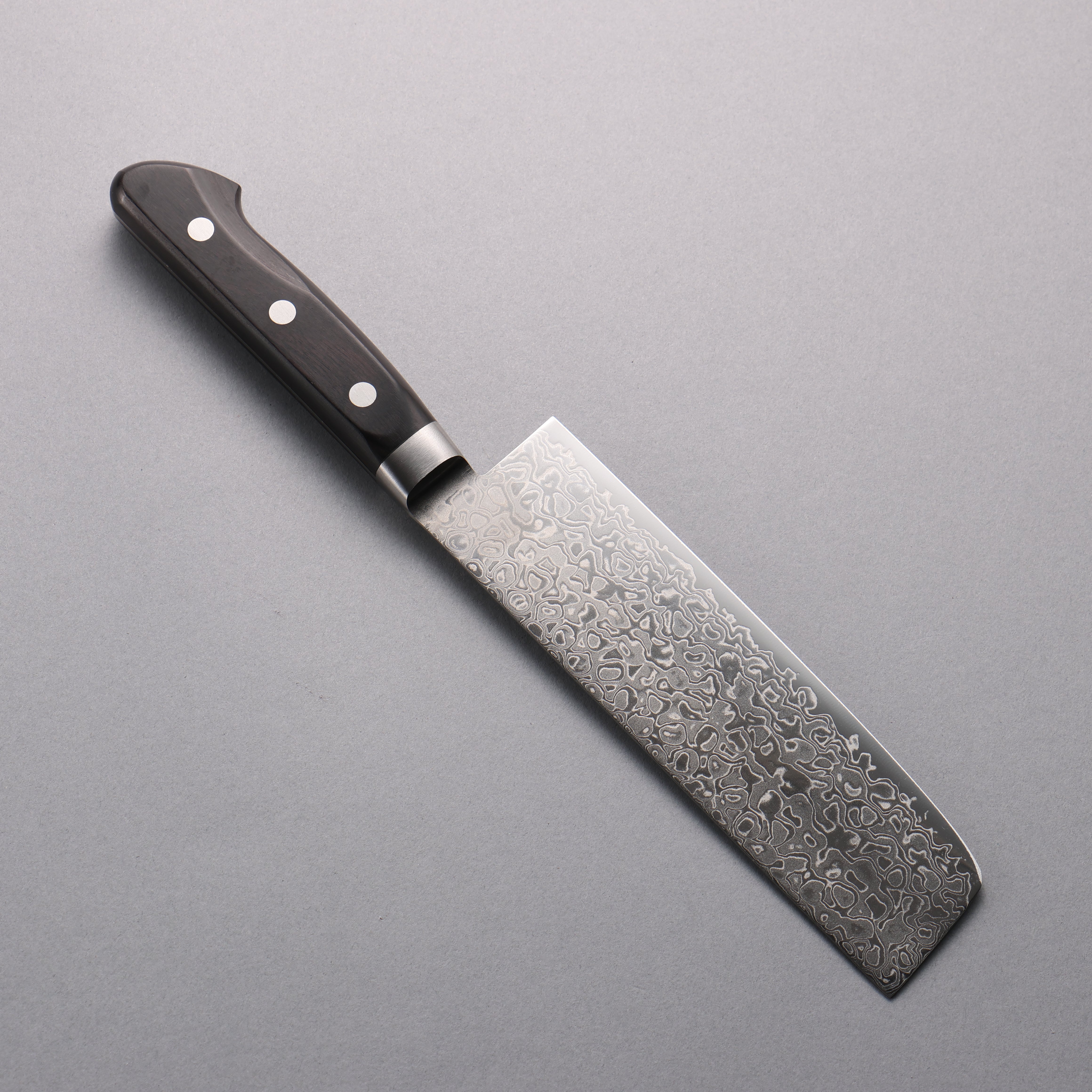 Seisuke AUS10 45 Layer Damascus Usuba 165mm Black Pakkawood Handle - Seisuke Knife