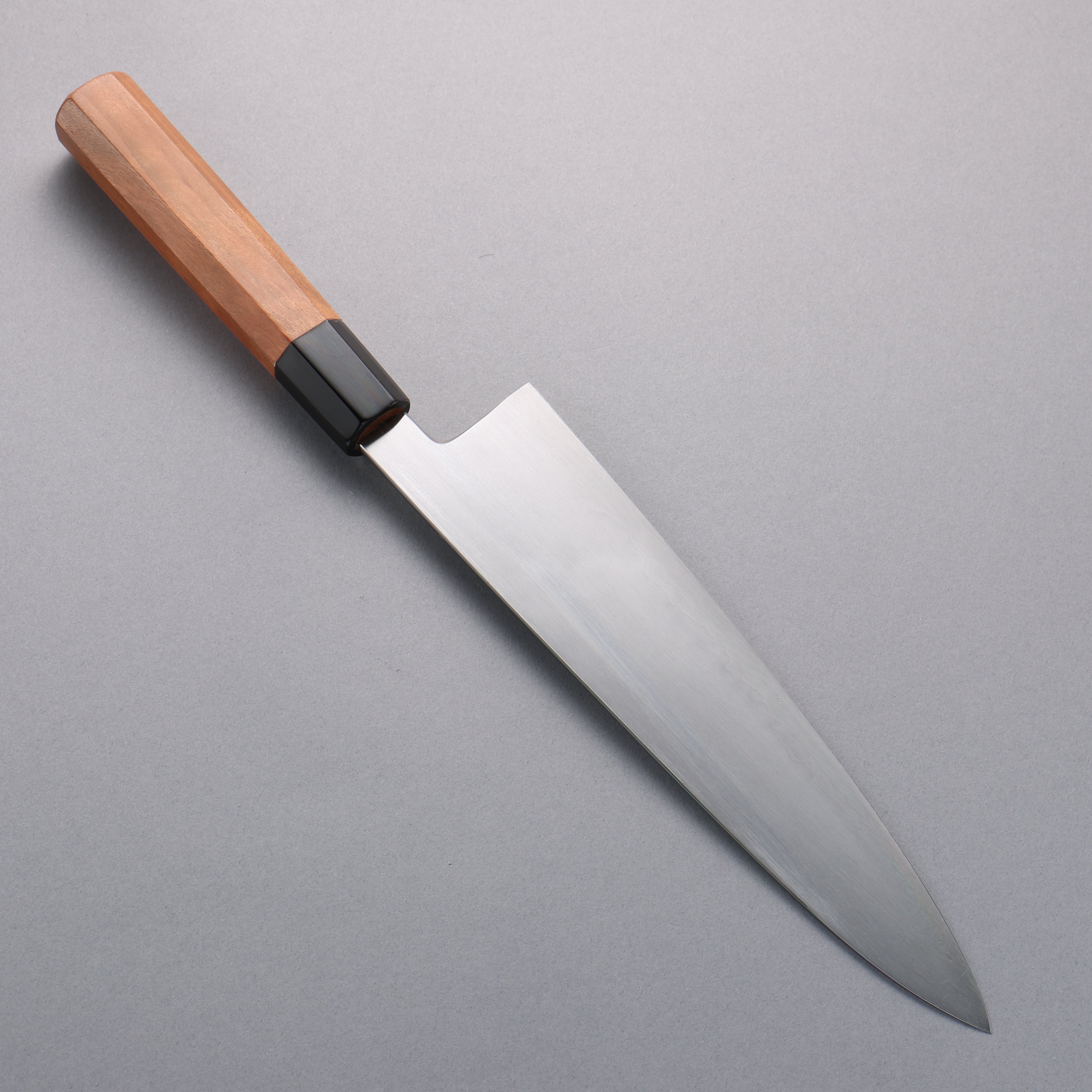 Tessen by Tanaka Tamahagane Gyuto 240mm Wild Cherry Handle - Seisuke Knife