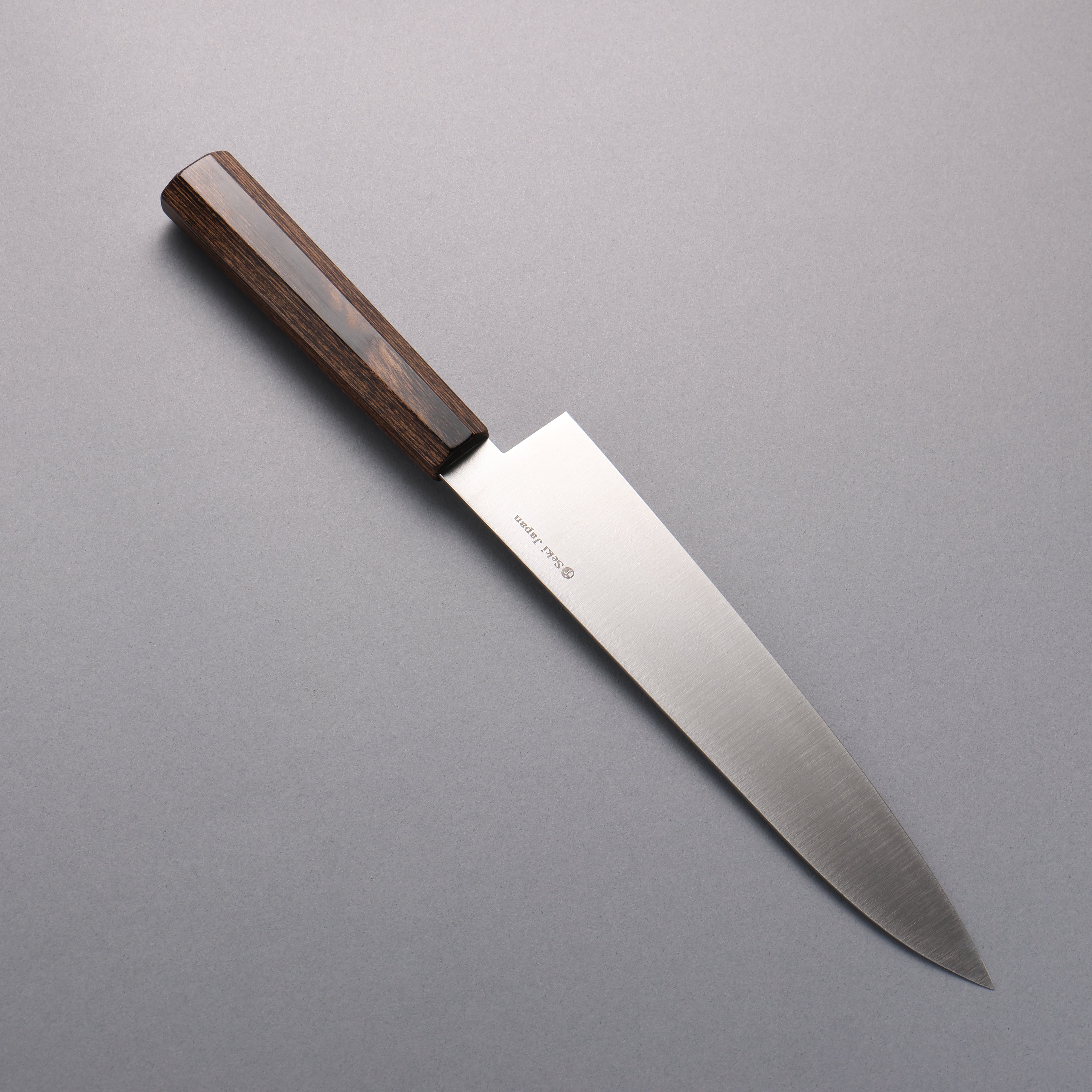 Kanetsune Ichizu VG10 Gyuto 210mm Brown Pakka wood Handle - Seisuke Knife