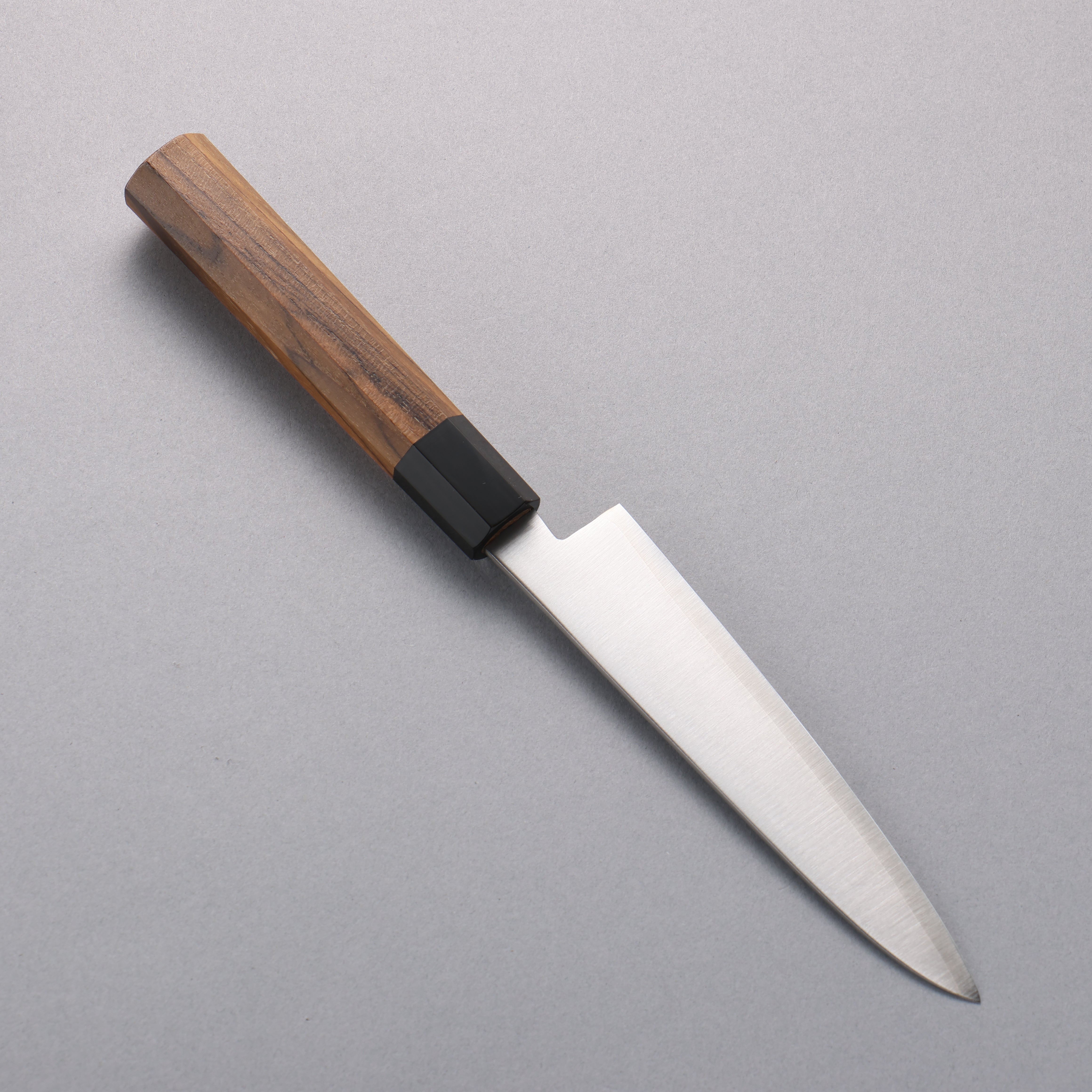 Seisuke SG2 Petty-Utility 135mm Teak (ferrule: Black Water Buffalo Horn) Handle - Seisuke Knife