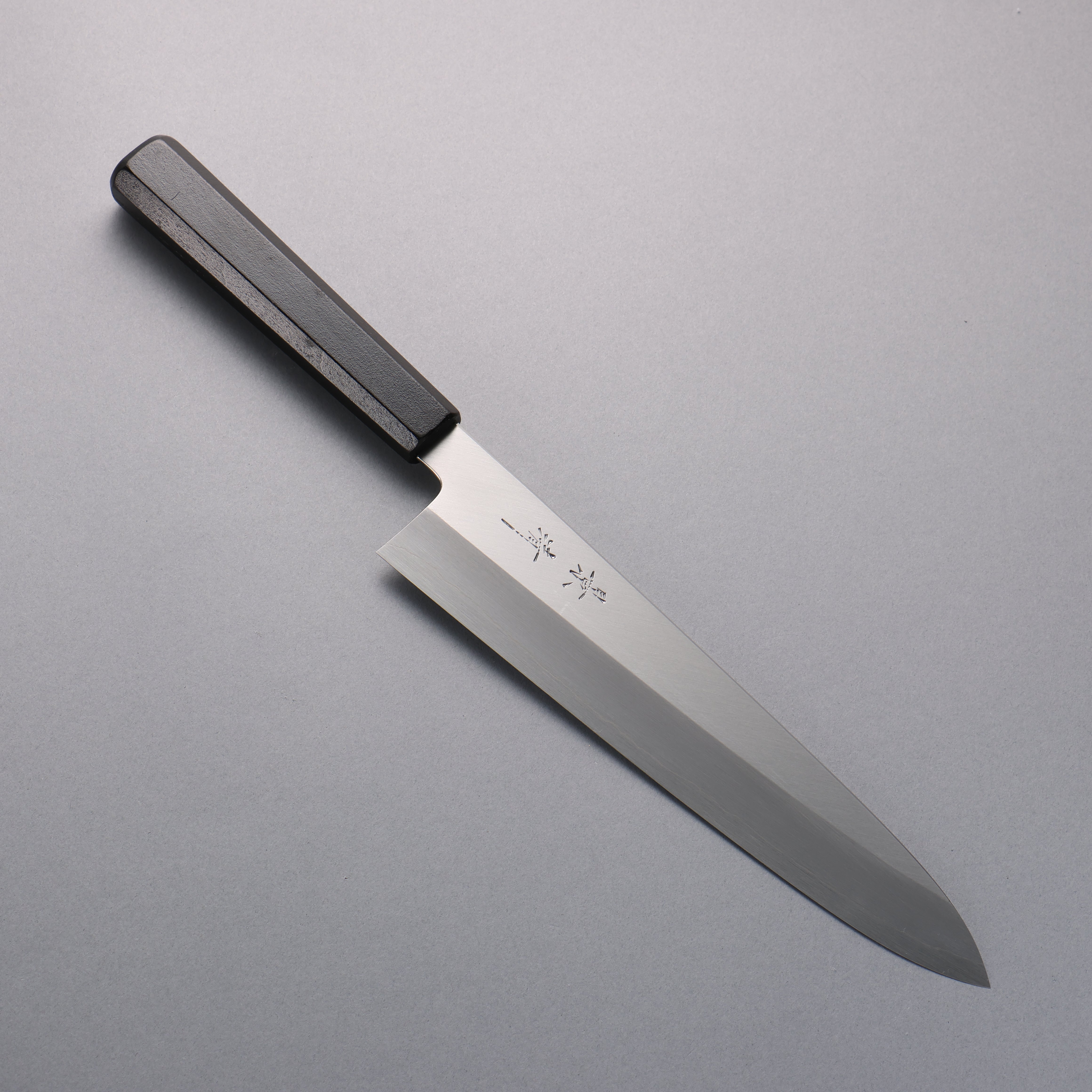 Kagekiyo Silver Steel No.3 Gyuto 240mm Black Lacquered Handle - Seisuke Knife