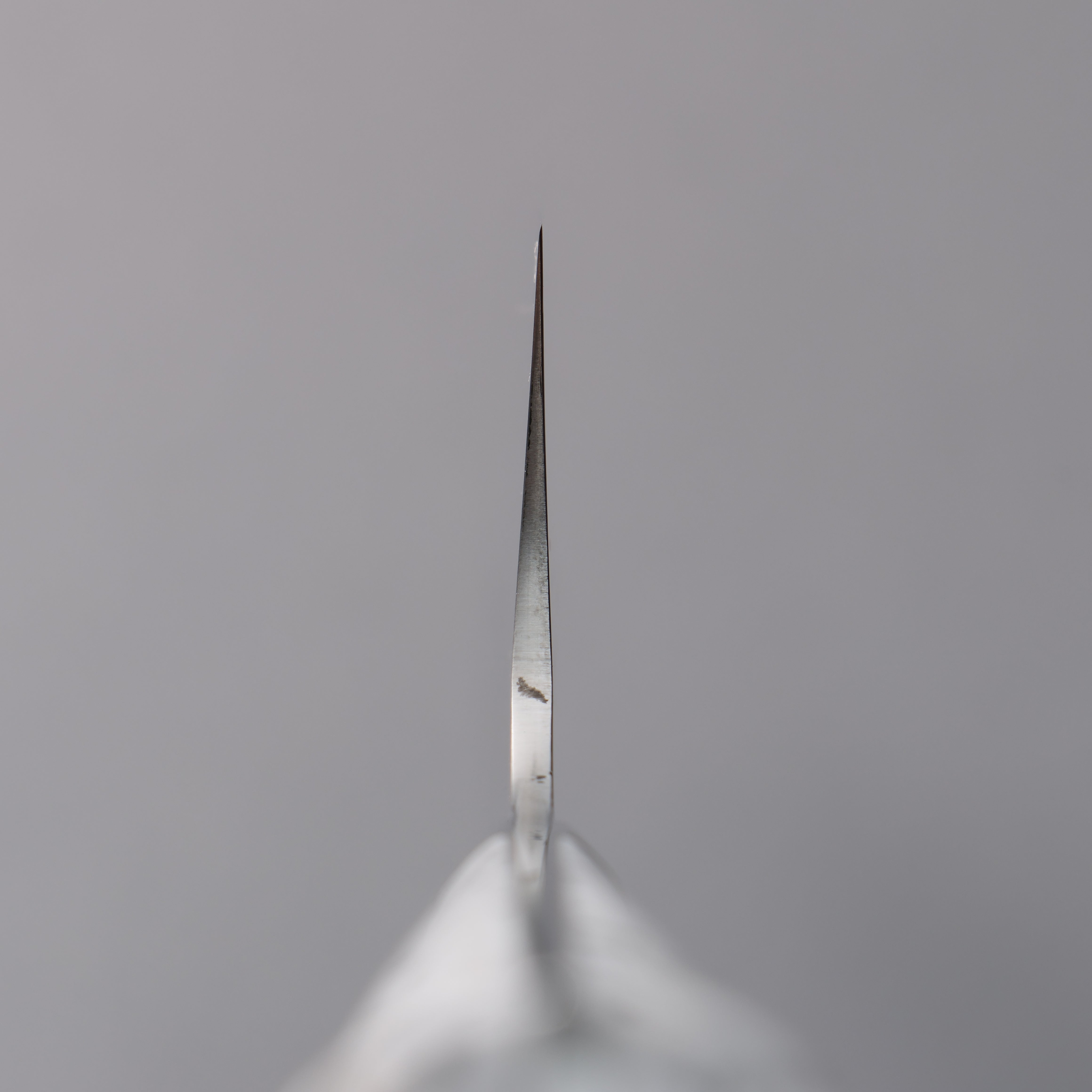 Takeshi Saji New Nomura Style SRS13 Hammered Gyuto 240mm White Terrazzo Handle - Seisuke Knife