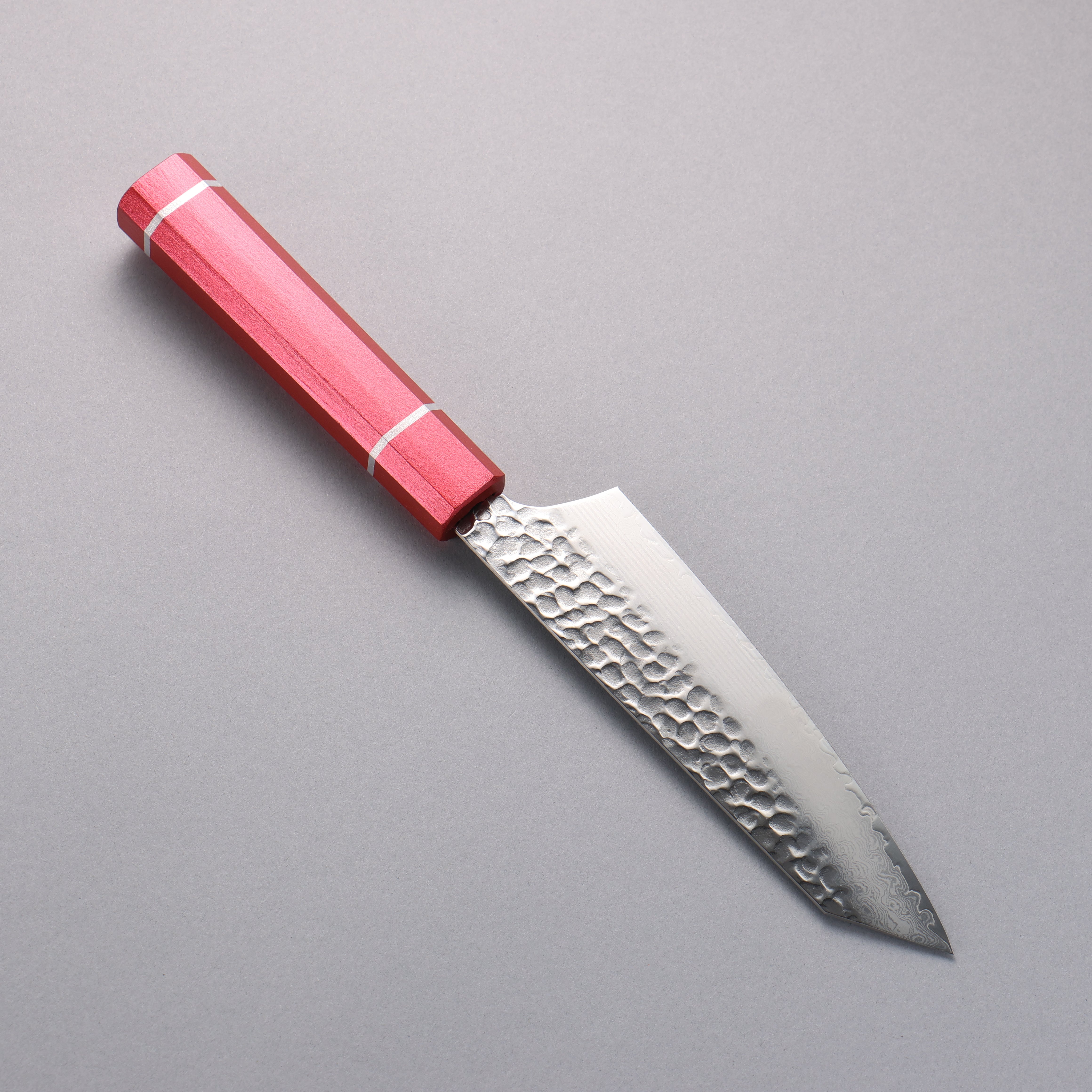Sakai Takayuki VG10 33 Layer Damascus Kengata Santoku 160mm Kouseki Lacquered Live Oak Handle - Seisuke Knife