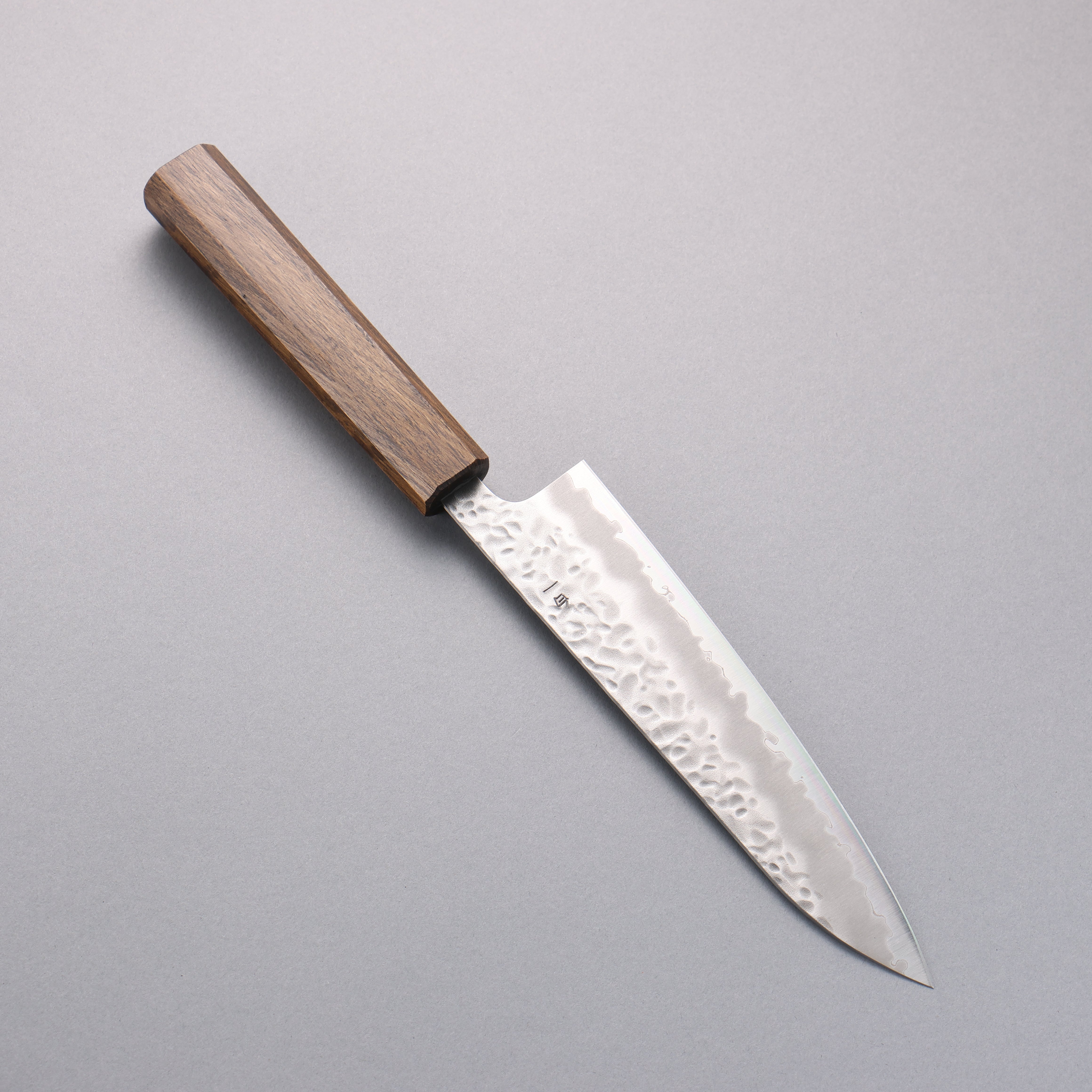 Oul White Steel No.1 Hammered Gyuto 180mm Oak Handle - Seisuke Knife