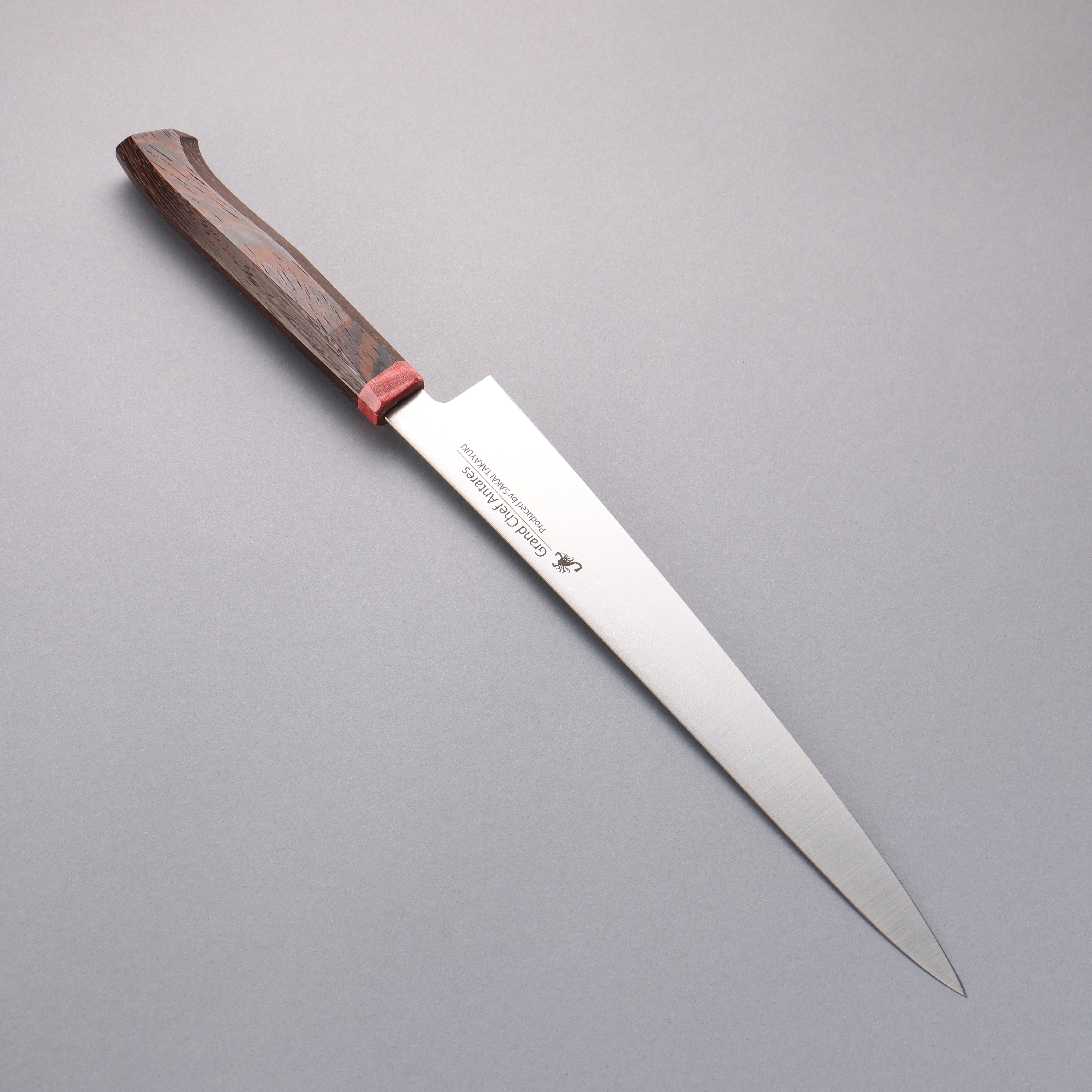Sakai Takayuki Grand Chef Antares Swedish Steel-stn Sujihiki 270mm Wenge Handle - Seisuke Knife