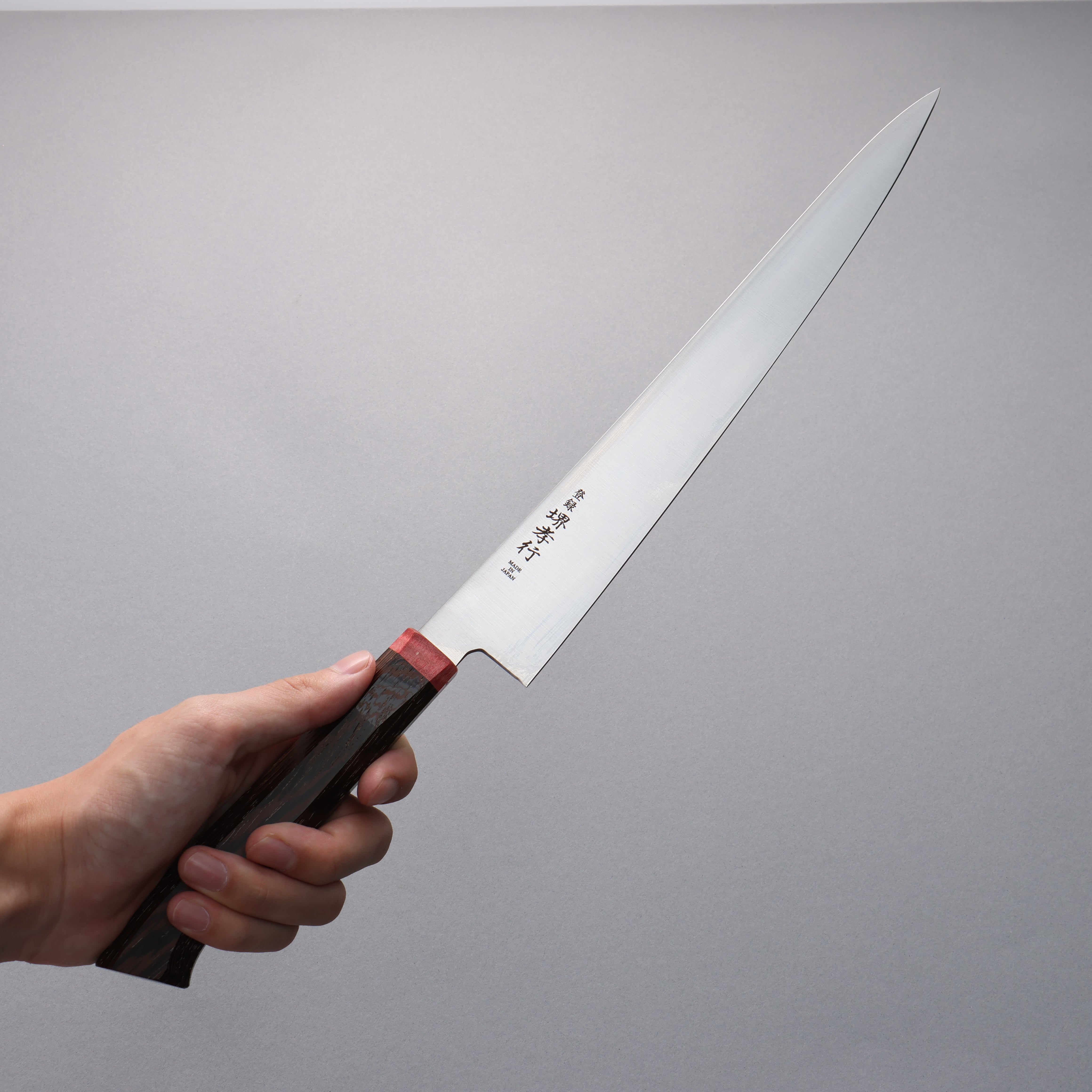 Sakai Takayuki Grand Chef Antares Swedish Steel-stn Sujihiki 270mm Wenge Handle - Seisuke Knife