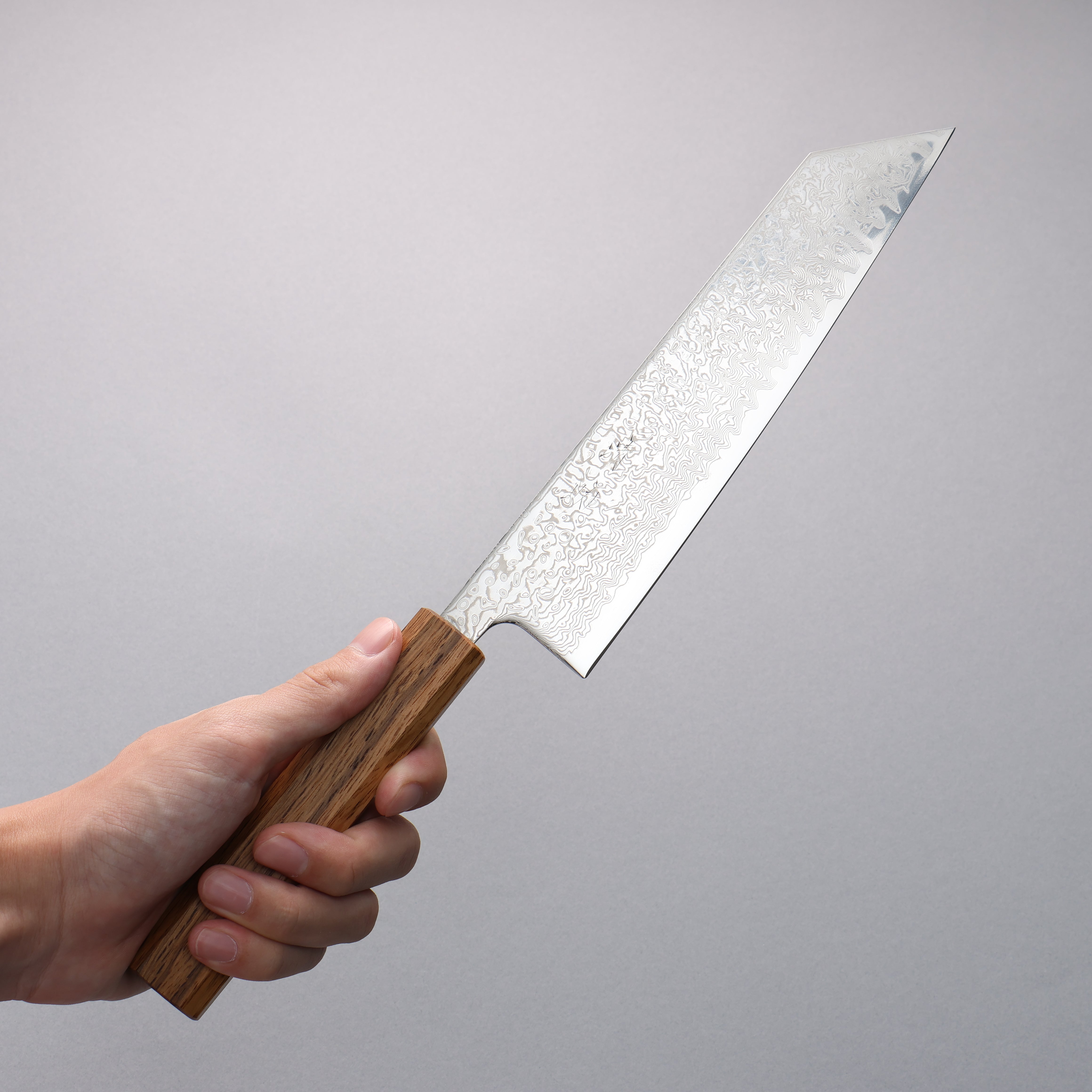 Seisuke SLD 49 Layer Damascus Kiritsuke Gyuto 210mm Oak Handle - Seisuke Knife