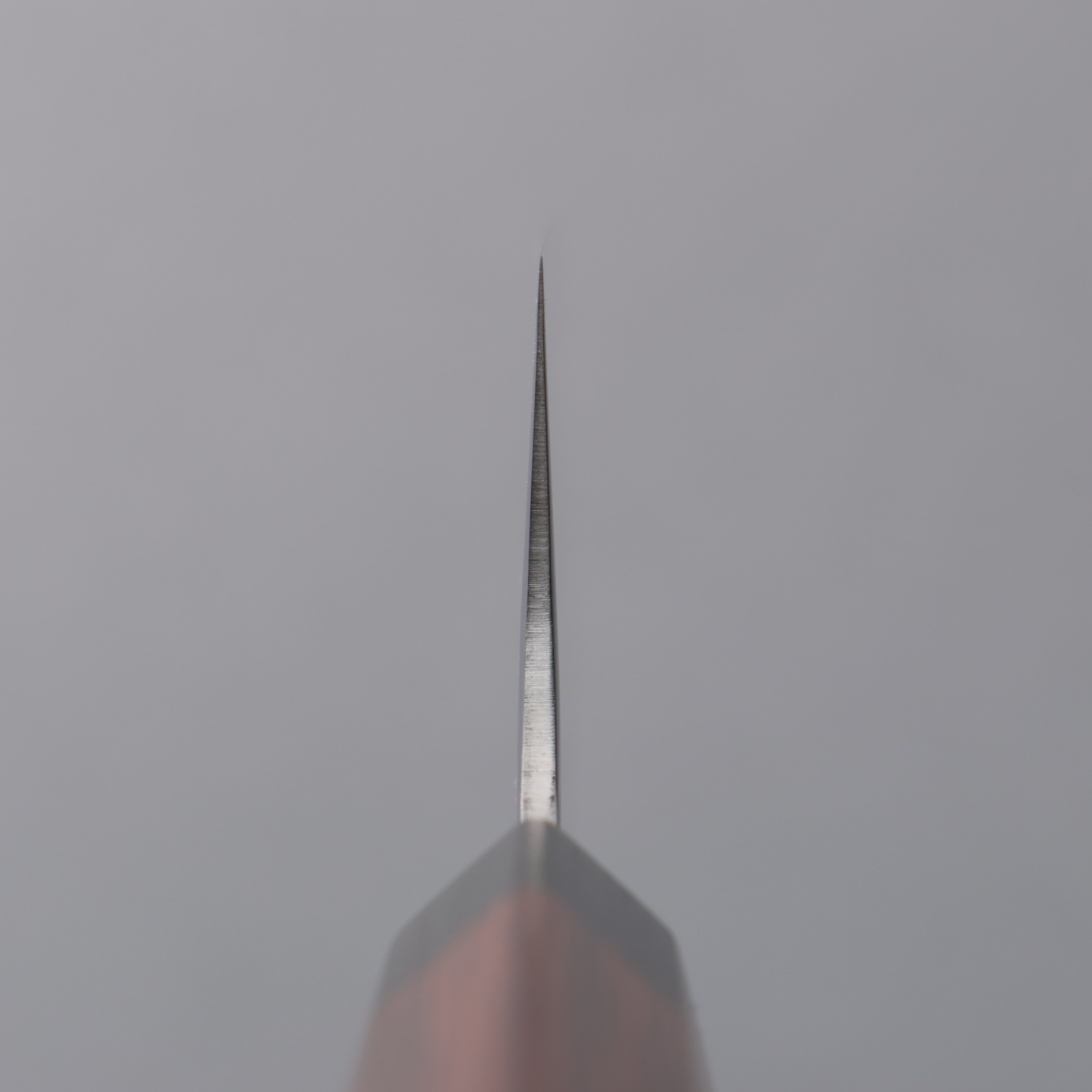 Seki Kanetsugu VG10 Hammered Migaki Gyuto 200mm Heptagonal Pakkawood Handle - Seisuke Knife