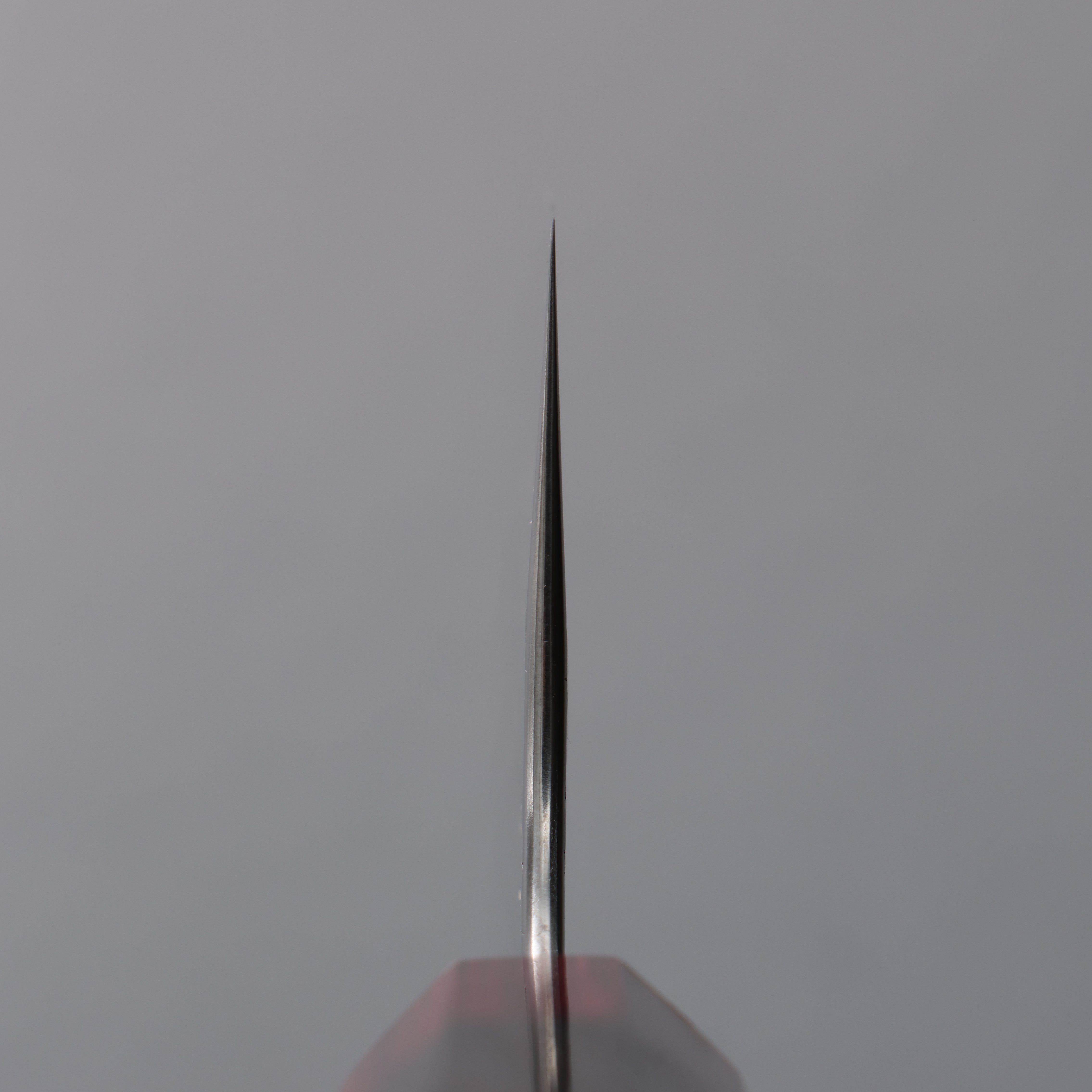 Yoshimi Kato Minamo SG2 Hammered Nakiri 165mm Rosewood (ferrule: Red Pakka wood) Handle - Seisuke Knife