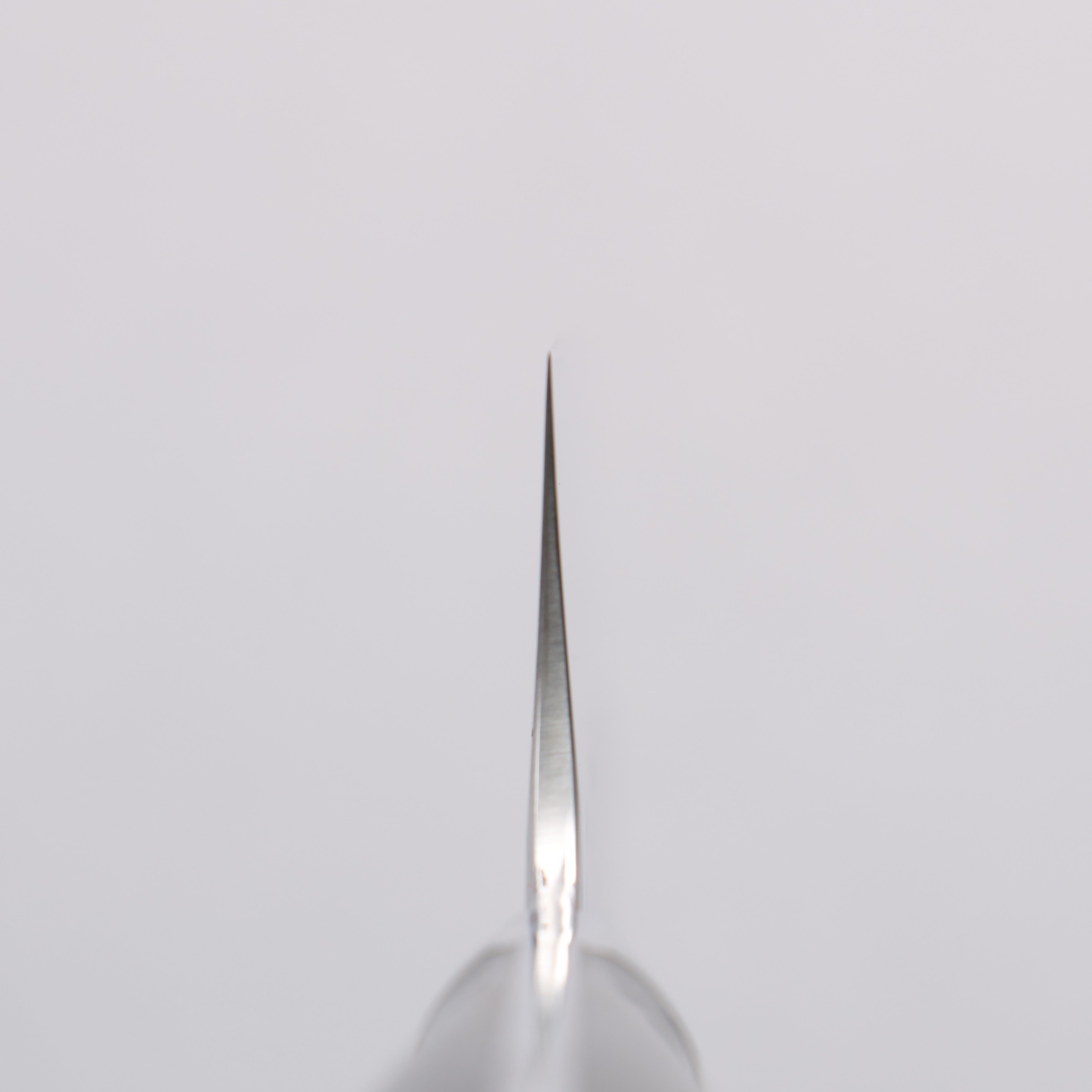 Takeshi Saji SPG STRIX Hammered Migaki Finished Gyuto 210mm White and Black Marble Acrylic Handle - Seisuke Knife