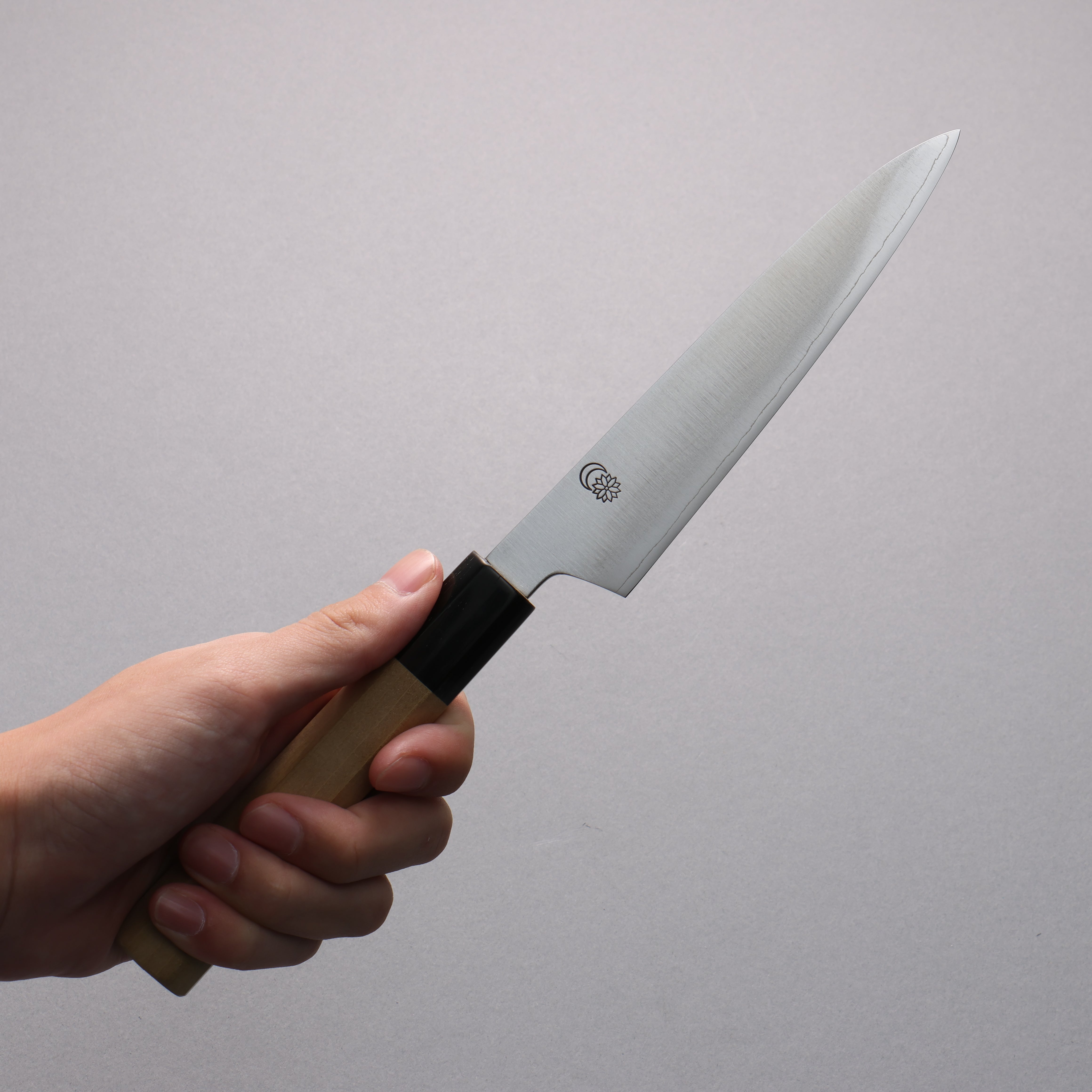 Kikuzuki Silver Steel No.3 Bokashi Petty-Utility 150mm Magnolia Handle - Seisuke Knife