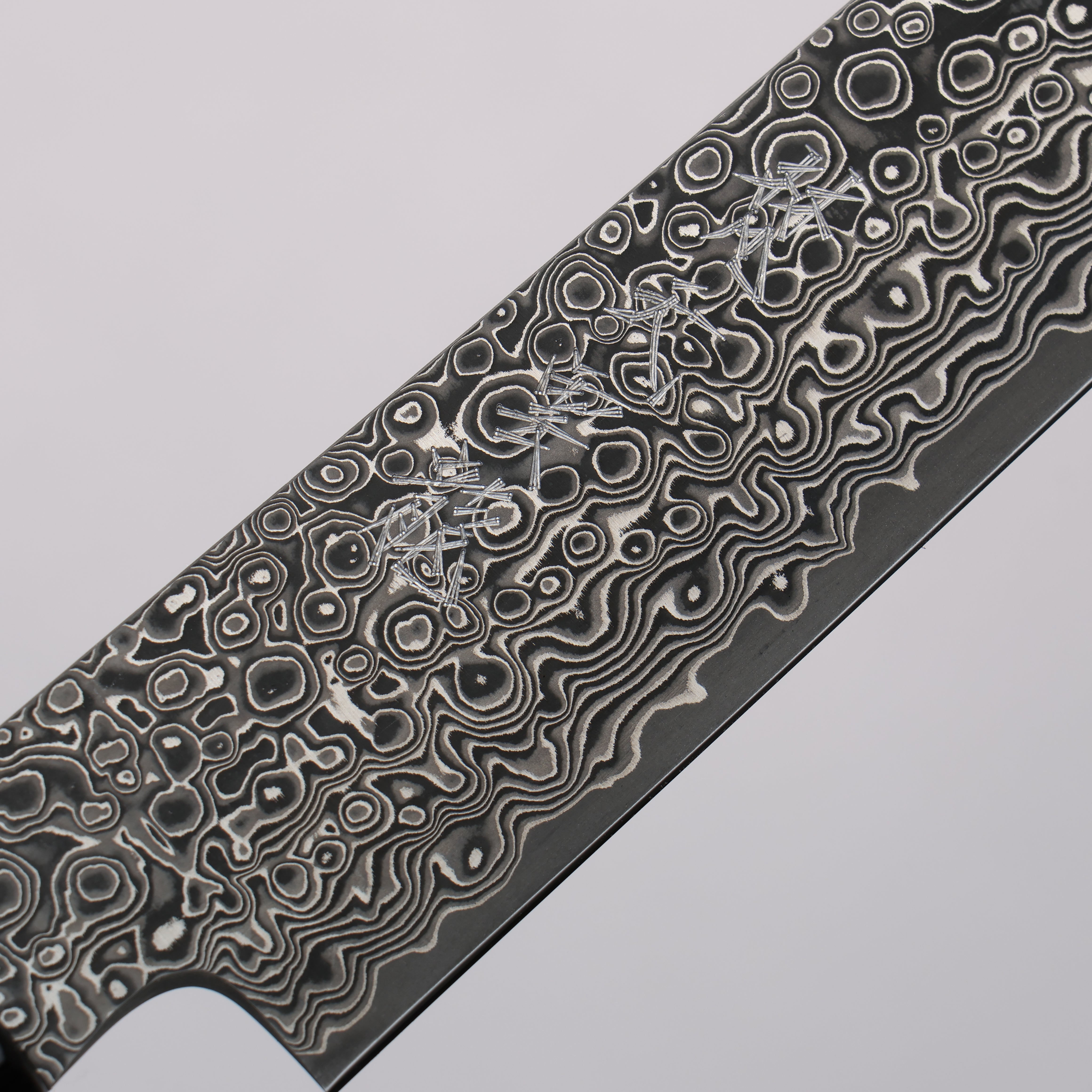Ryusen Bonten Unryu Kai VG10 63 Layer Damascus Kengata Sujihiki 240mm Chinese Quince Handle - Seisuke Knife
