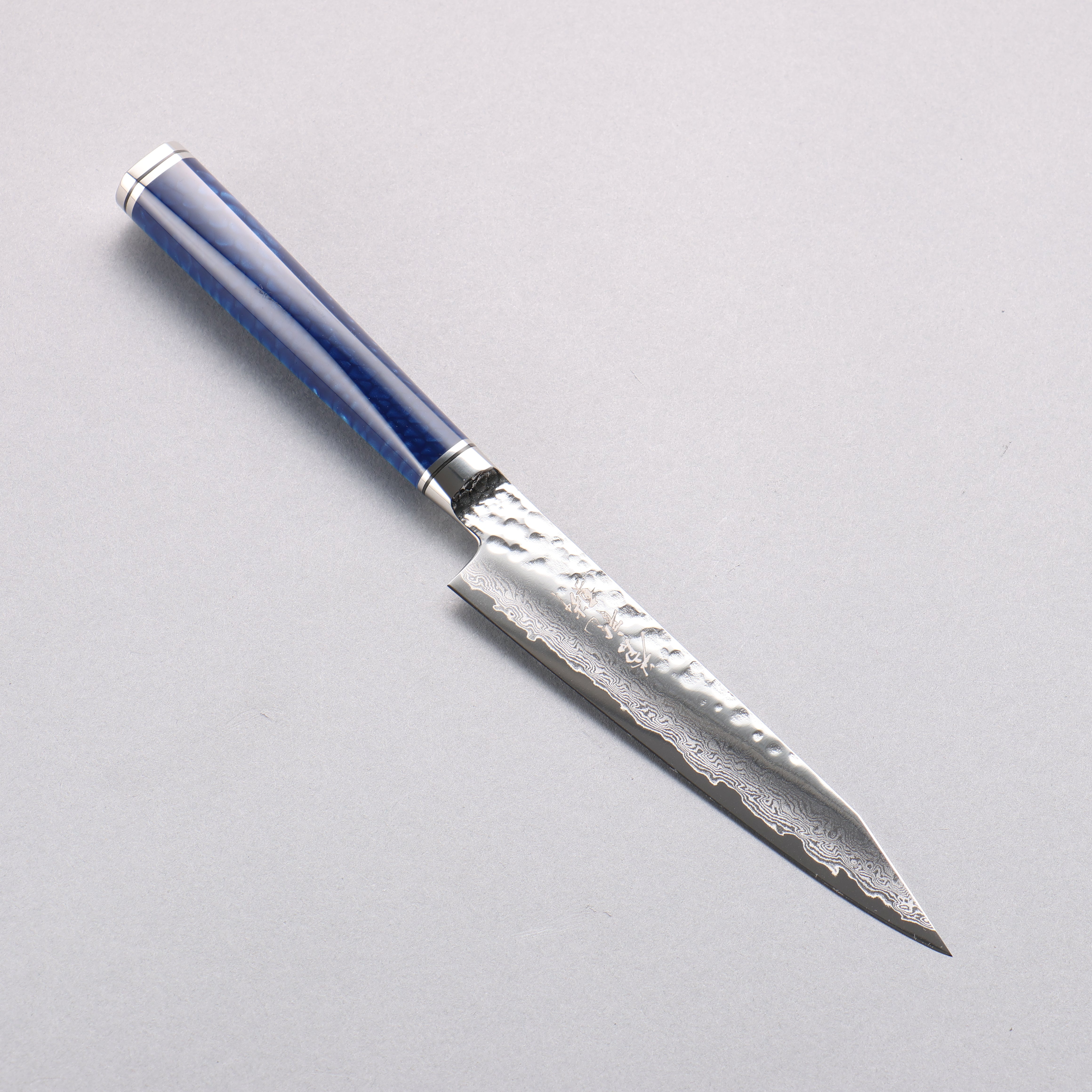 Ryusen Souryurin VG10w 67 Layer Damascus Hammered Kiritsuke Petty-Utility 135mm Polyurethane Handle - Seisuke Knife