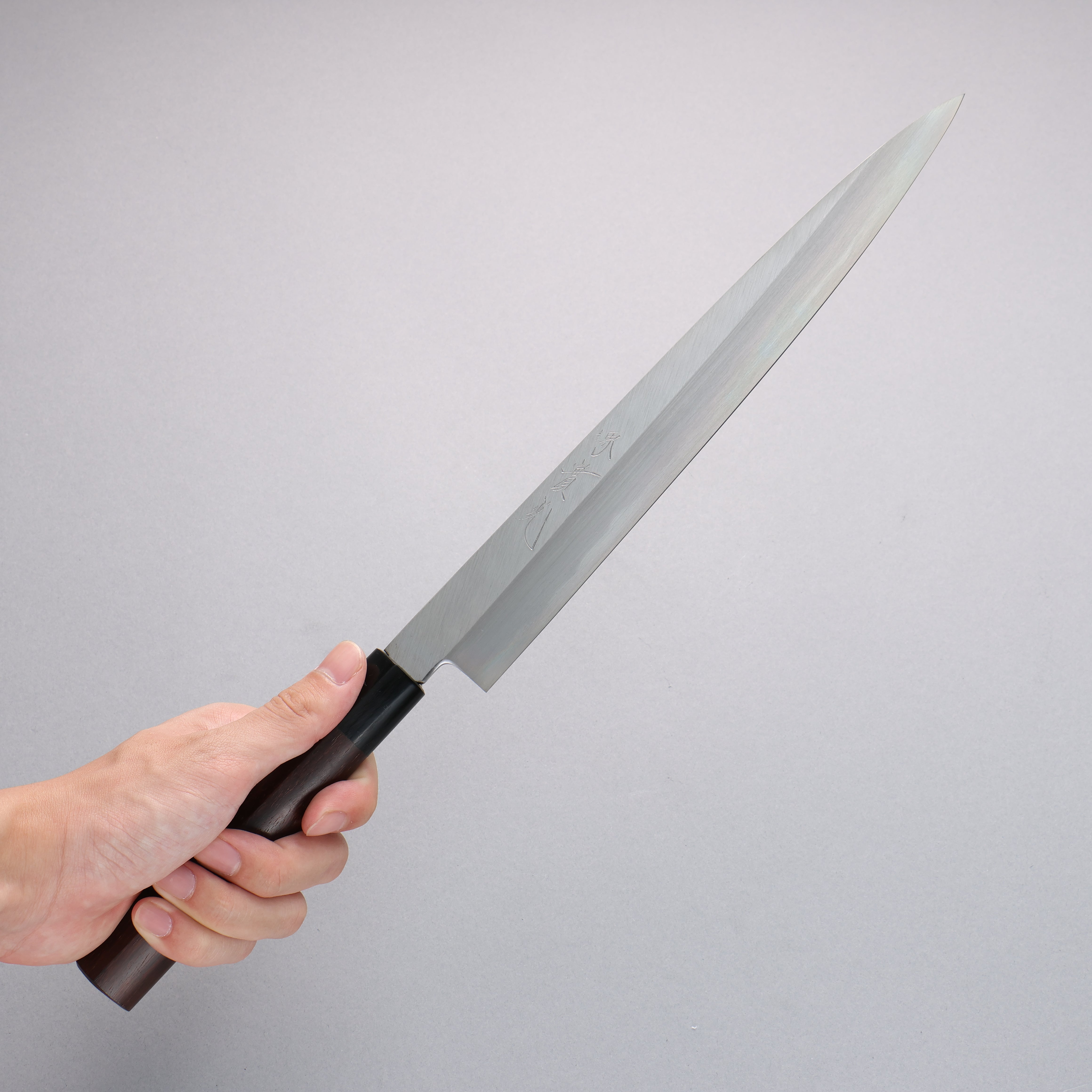 Jikko White Steel No.2 Yanagiba 270mm Shitan Handle - Seisuke Knife