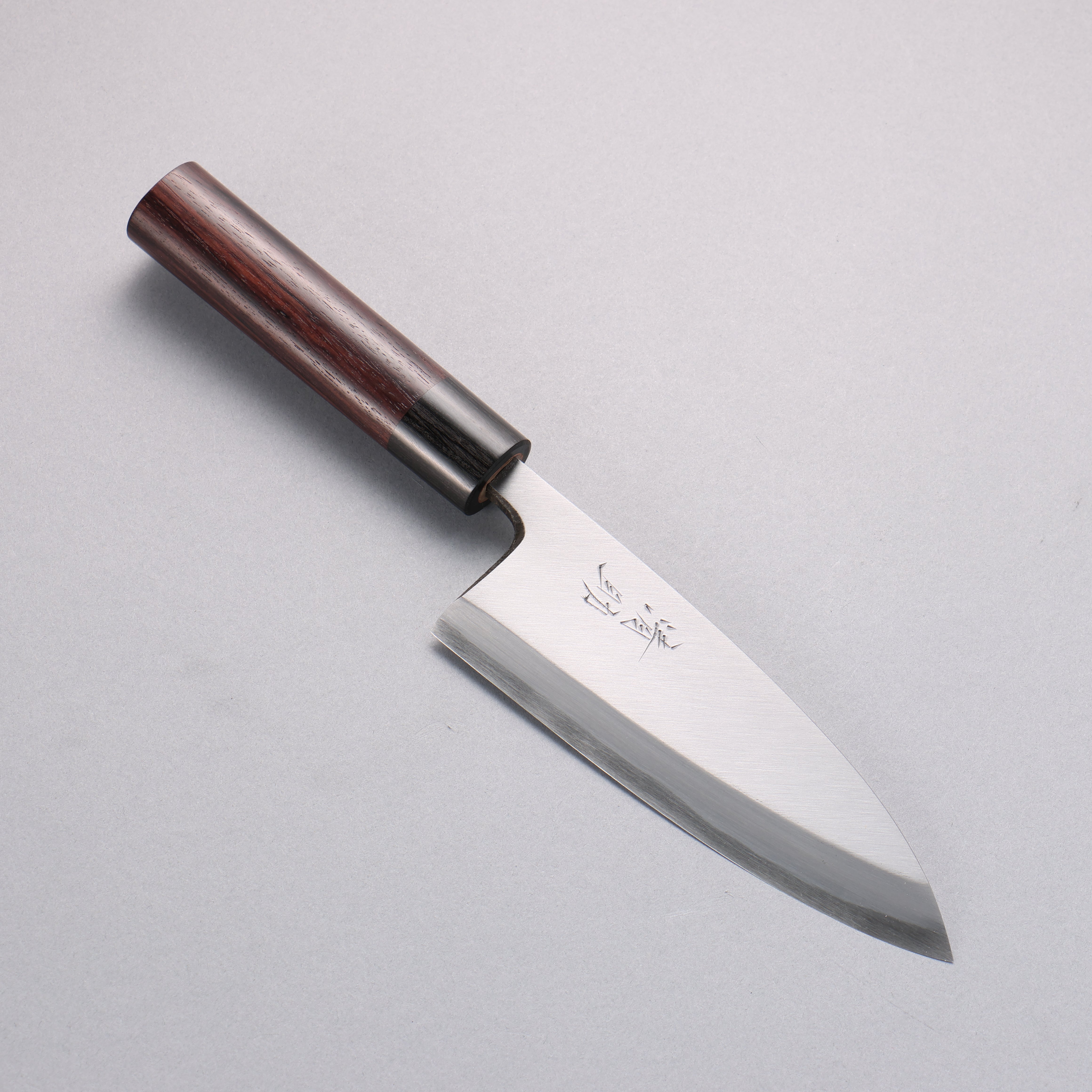 Seisuke Blue Steel Kasumitogi Deba 150mm Rosewood Handle - Seisuke Knife