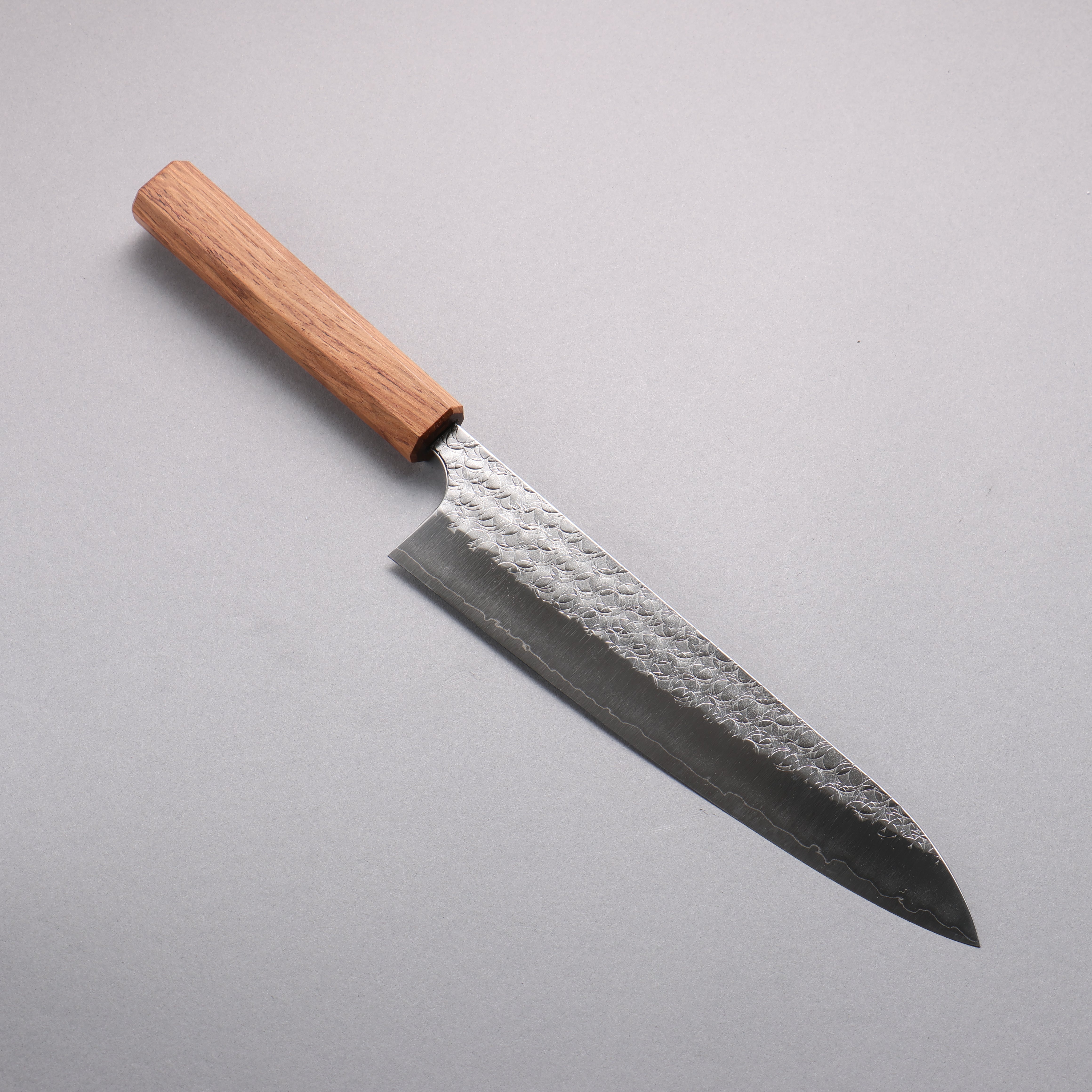 Yoshimi Kato Minamo SG2 Hammered Gyuto 210mm Rosewood Handle - Seisuke Knife