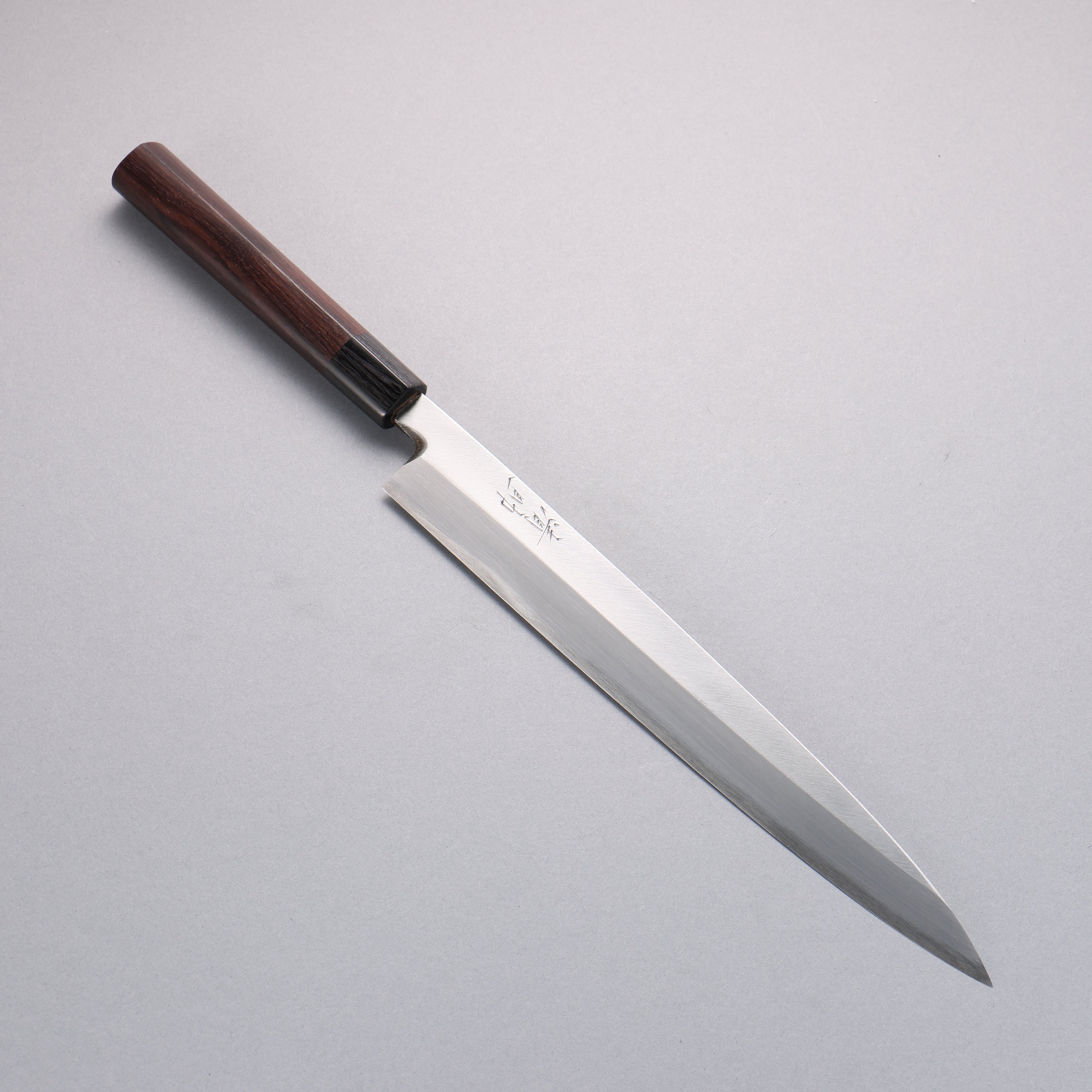 Seisuke White Steel Kasumitogi Yanagiba 270mm Rosewood Handle - Seisuke Knife