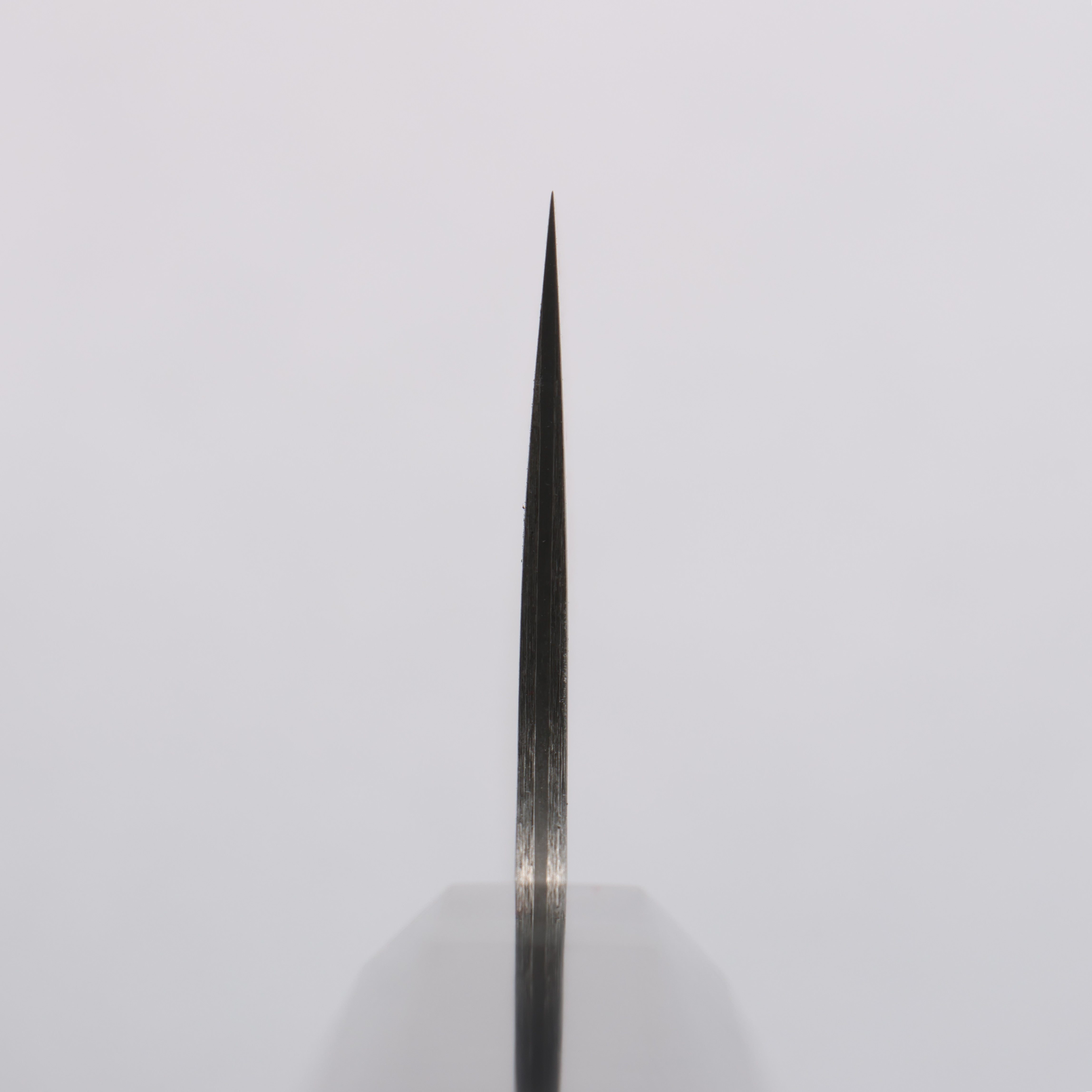 Takeshi Saji SG2 Black Damascus Santoku 180mm Ebony Wood (with Silver Ring) Handle - Seisuke Knife