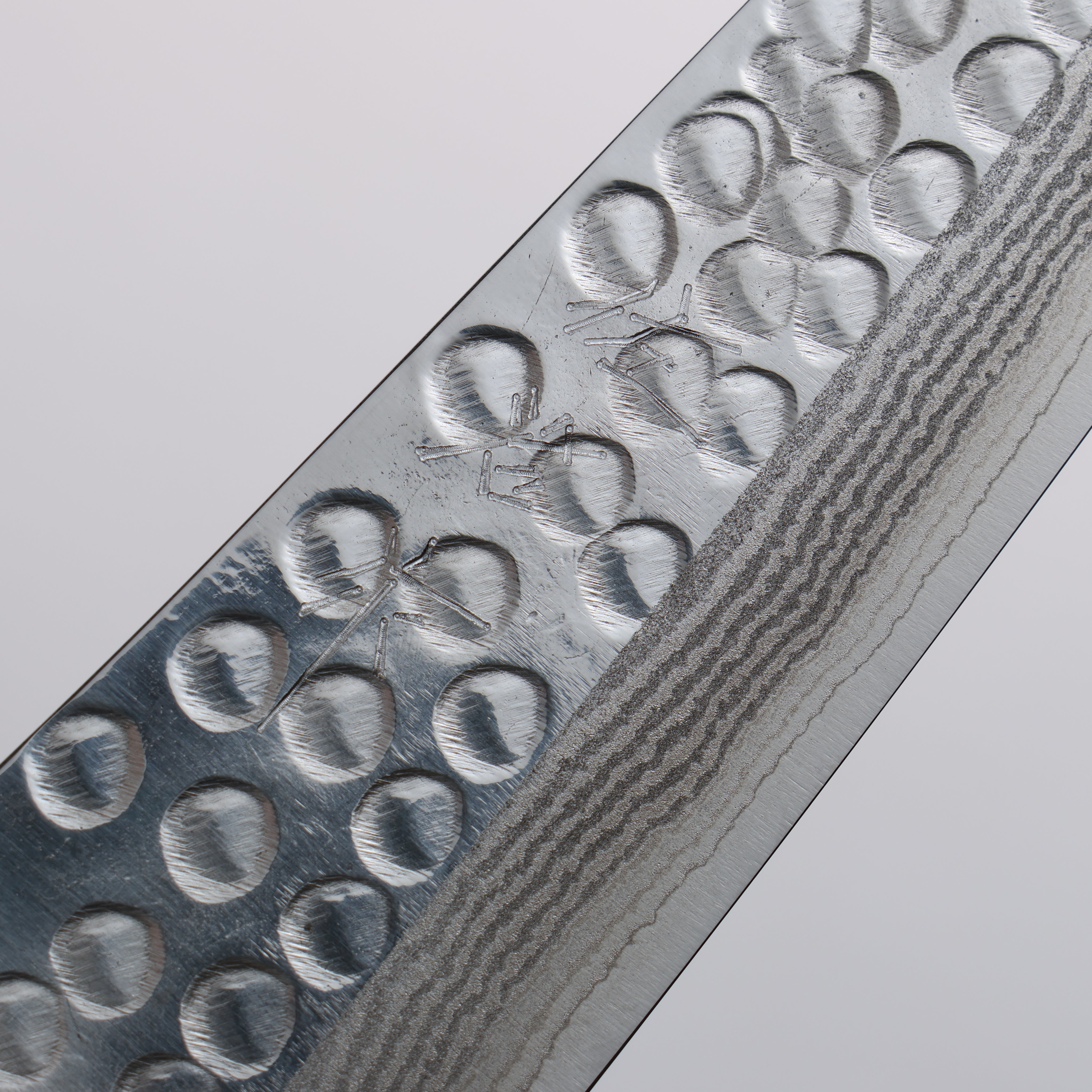 Takeshi Saji SRS13 Hammered(Maru) Kiritsuke Petty-Utility 130mm Ironwood Handle - Seisuke Knife