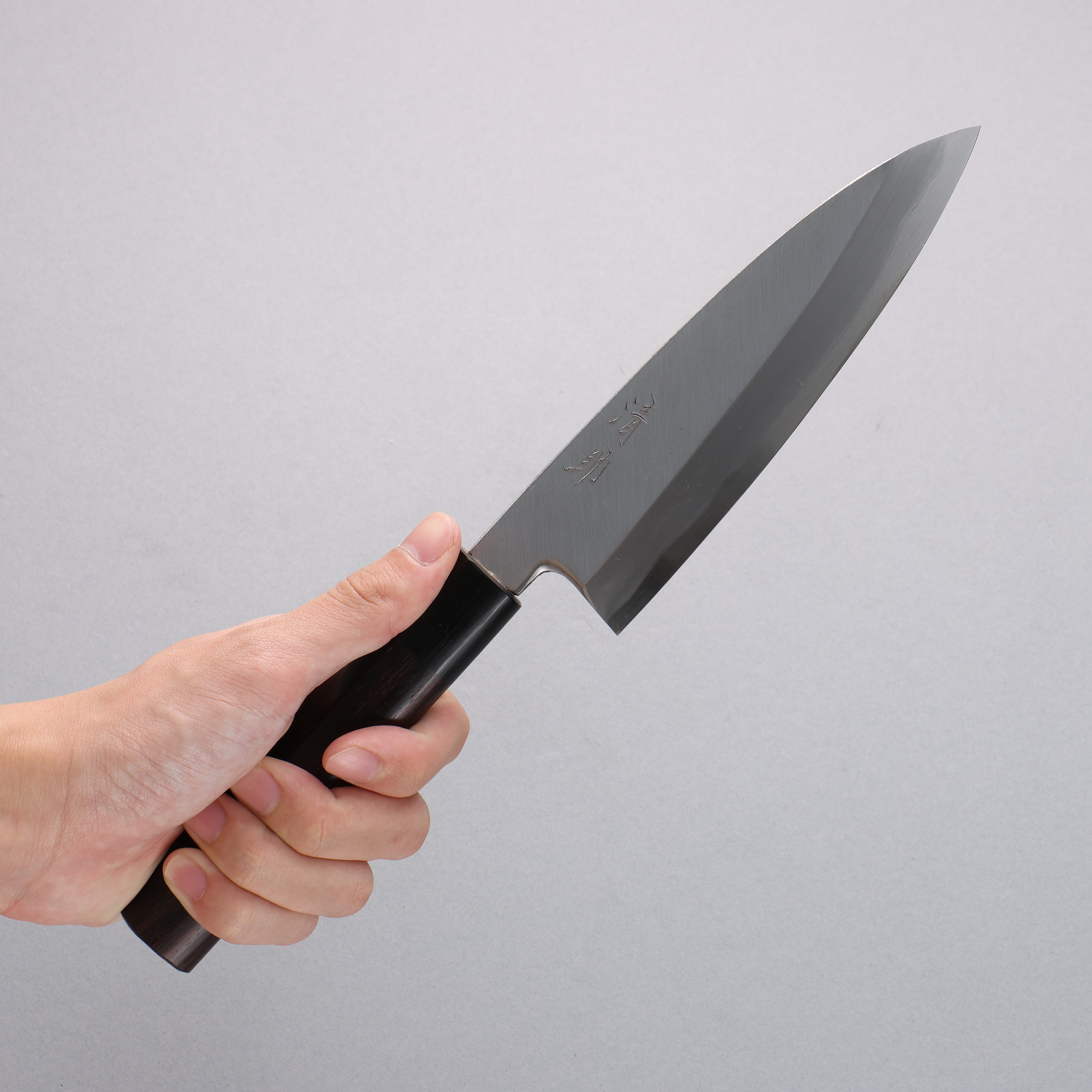 Seisuke Blue Steel Kasumitogi Funayuki 165mm Rosewood Handle - Seisuke Knife