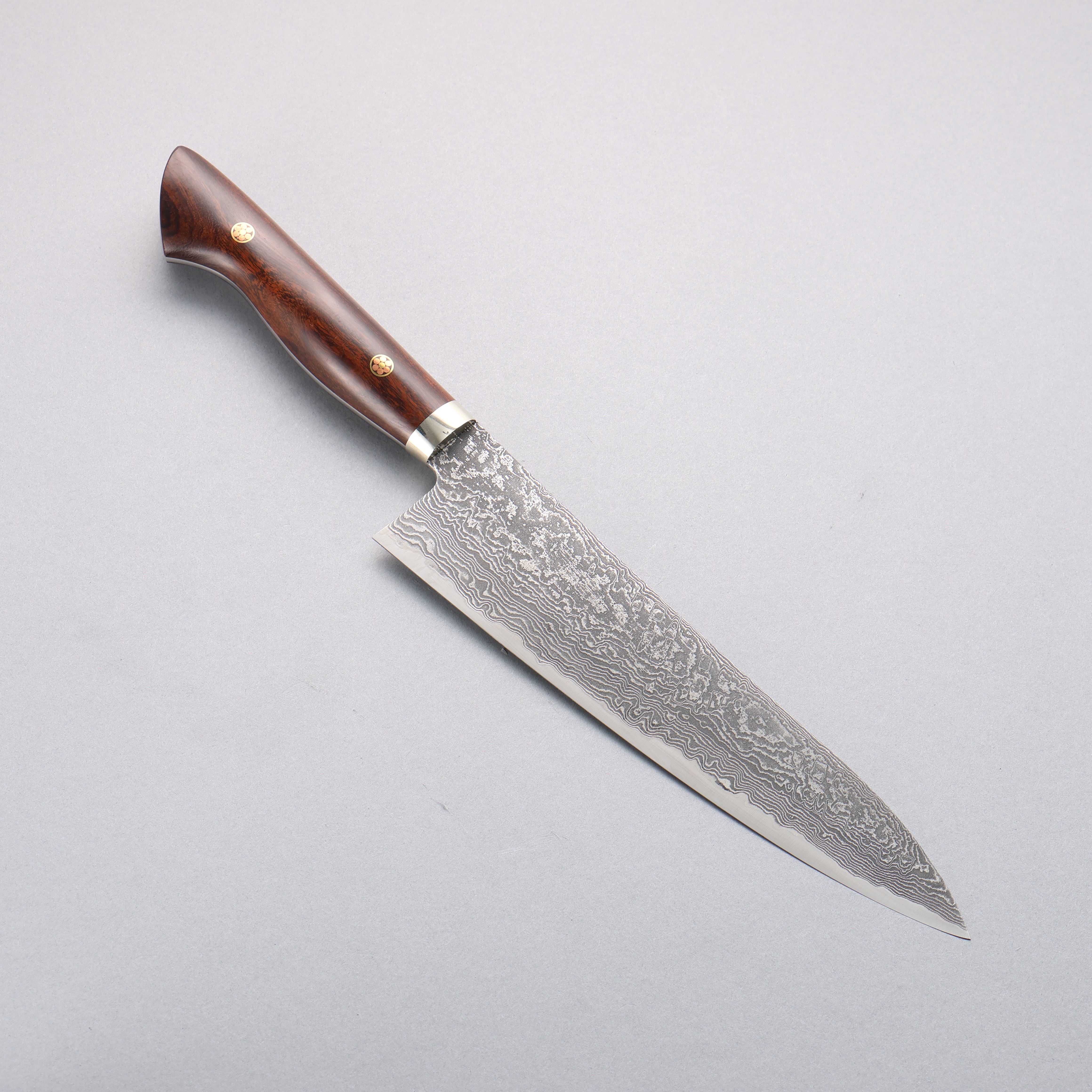 Shigeki Tanaka SG2 Damascus Gyuto 210mm Ironwood Handle - Seisuke Knife