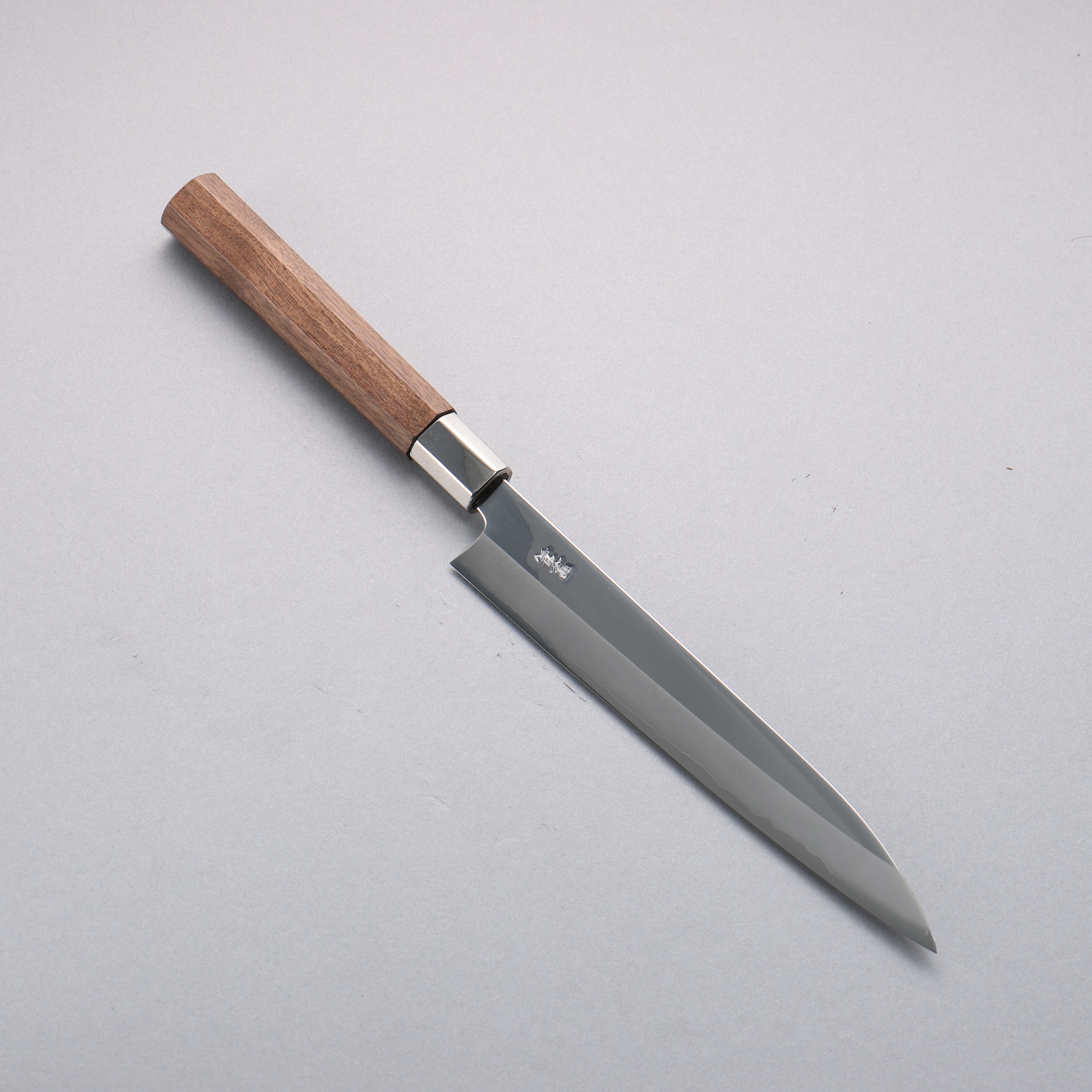 Kurotori Silver Steel No.3 Migaki Finished Sujihiki 195mm Walnut Handle - Seisuke Knife