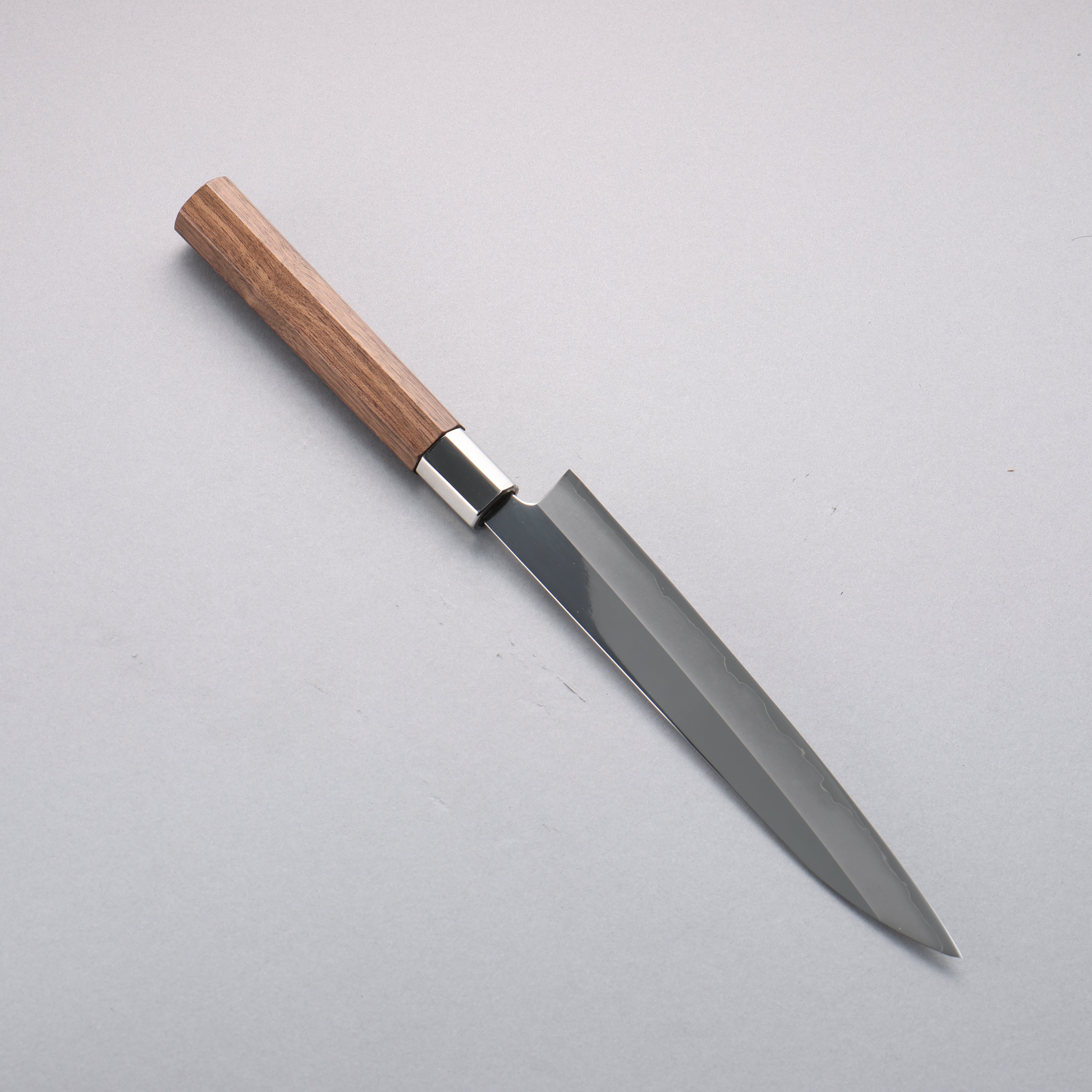 Kurotori Silver Steel No.3 Migaki Finished Sujihiki 195mm Walnut Handle - Seisuke Knife