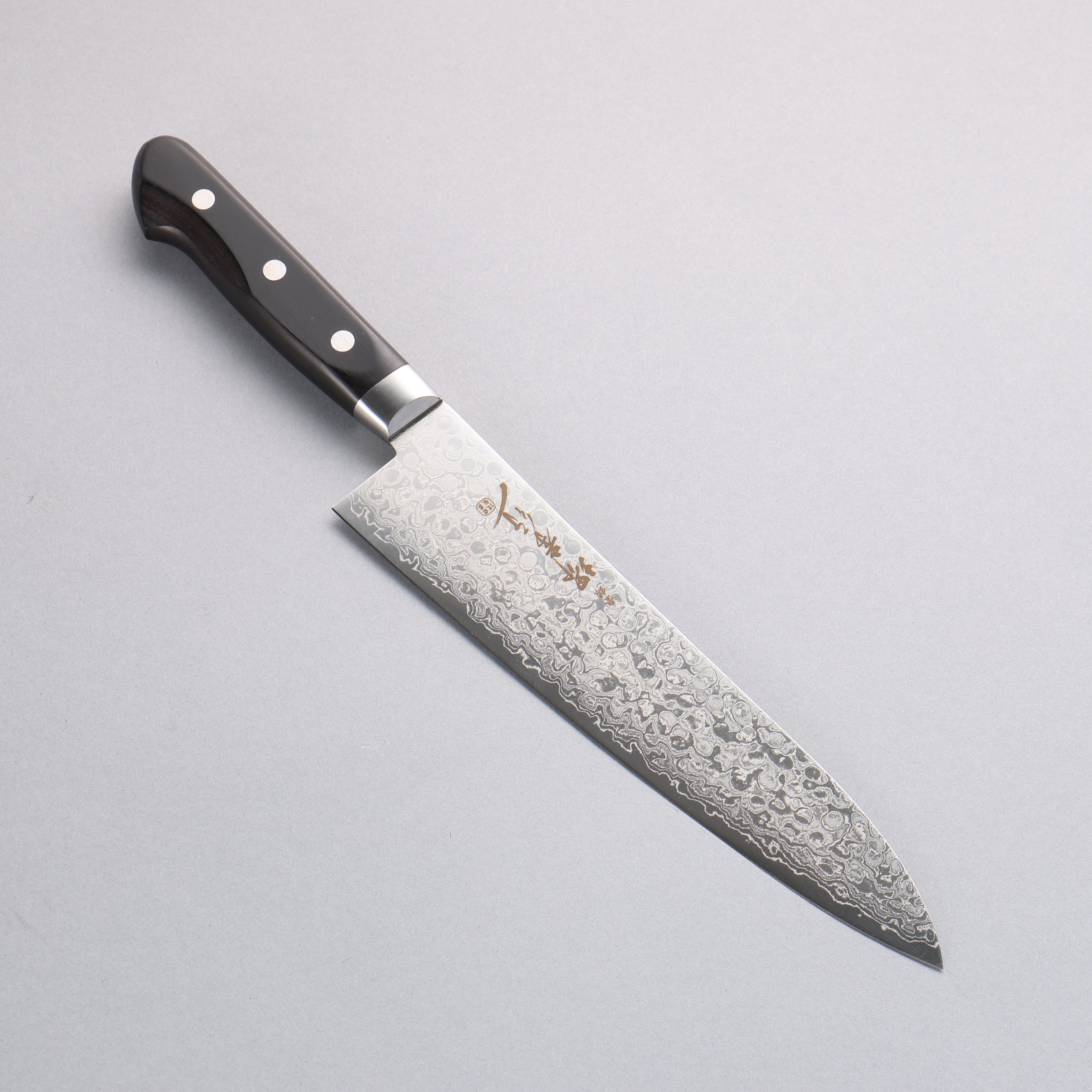Sakai Takayuki AUS10 45 Layer Mirrored Damascus Gyuto Japanese Chef Knife 210mm - Seisuke Knife