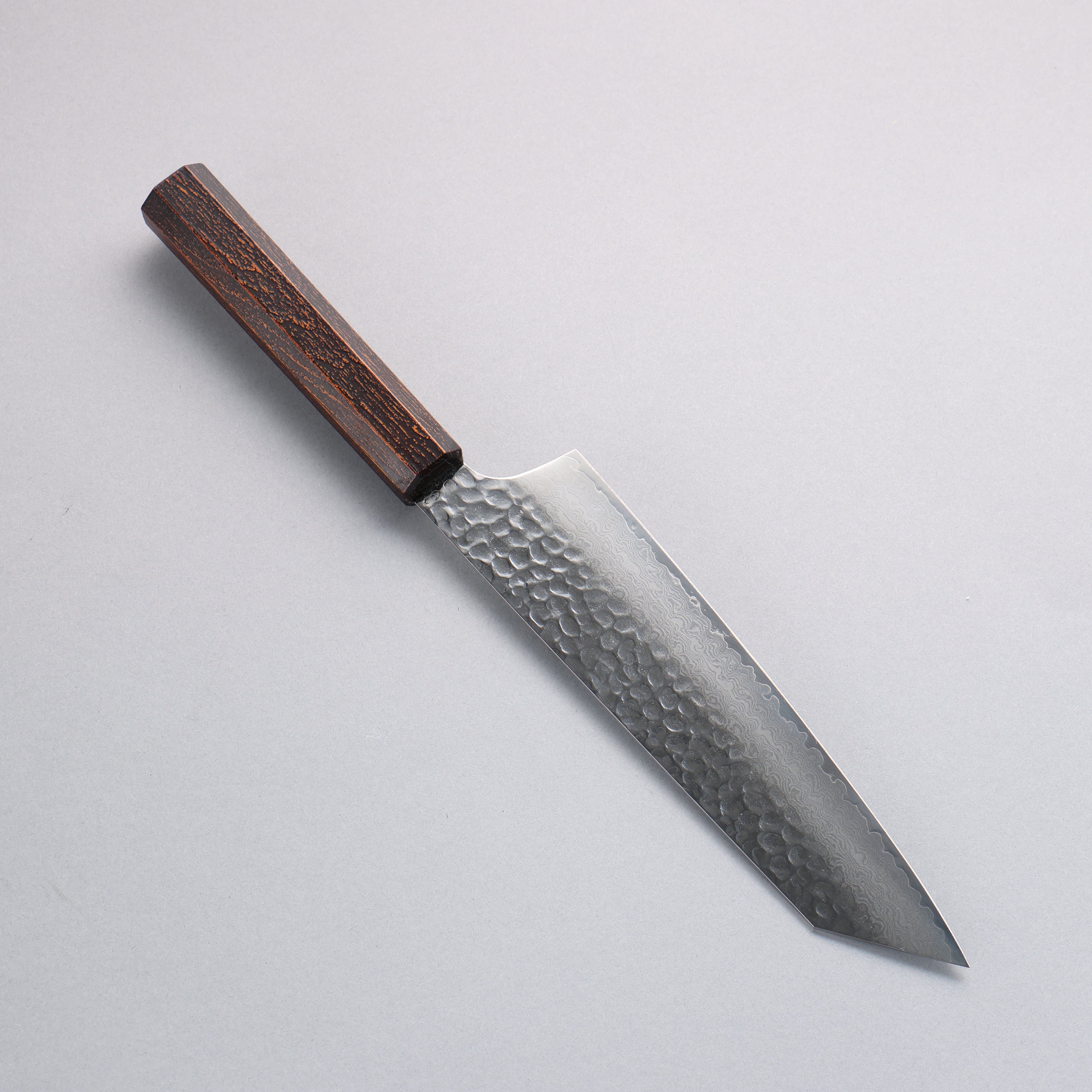 Sakai Takayuki Nanairo VG10 33 Layer Kengata Gyuto 190mm Retro Wood Grain ABS Resin Handle - Seisuke Knife