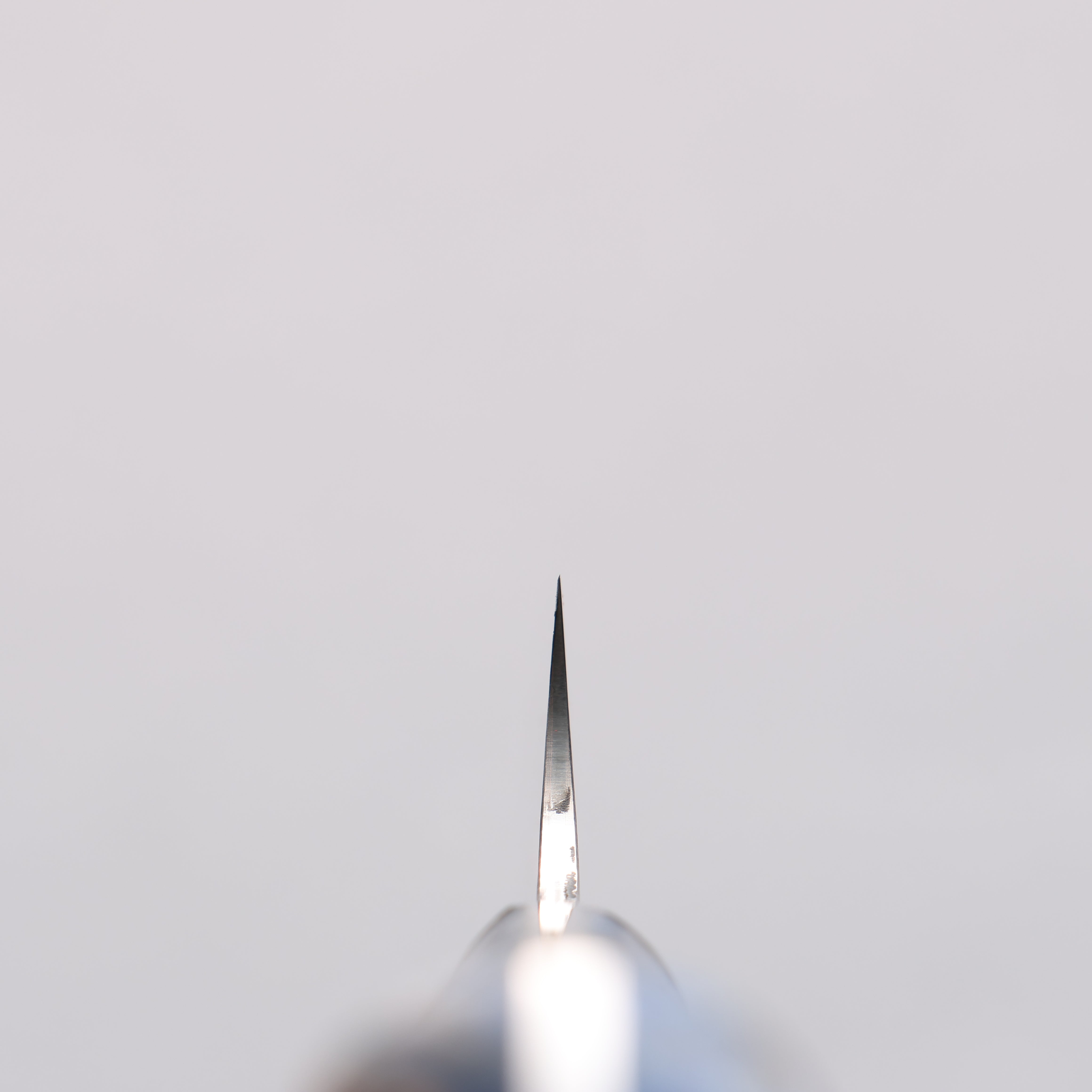 Takeshi Saji VG10w Colored Damascus Petty-Utility 130mm Pine Cone and Blue Acrylic Handle - Seisuke Knife