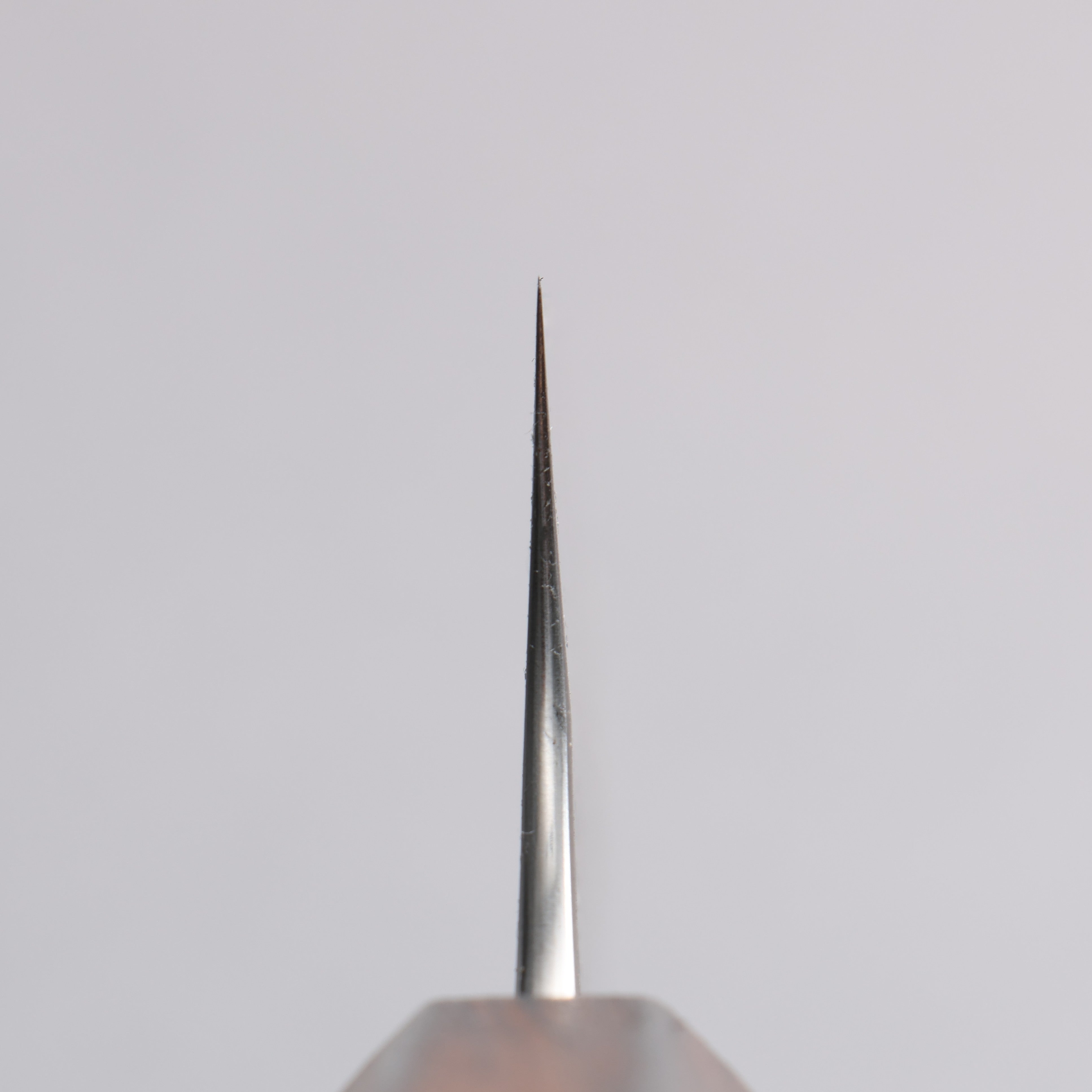 Yoshimi Kato Blue Super Black Finished Bunka 170mm Burnt Oak (Lacquered) Handle - Seisuke Knife