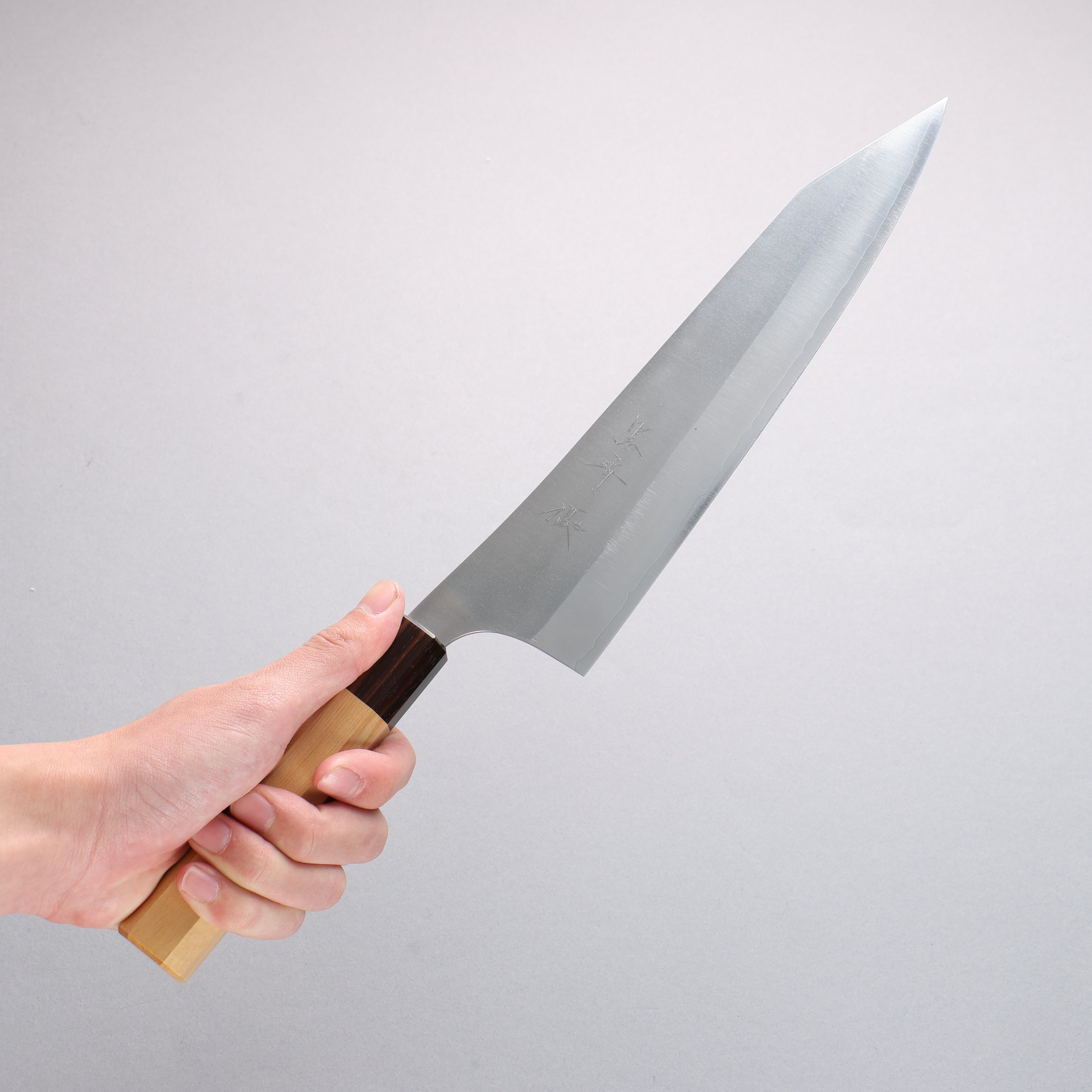 Yu Kurosaki New Gekko VG-XEOS Gyuto 240mm Aomori Hiba Handle - Seisuke Knife