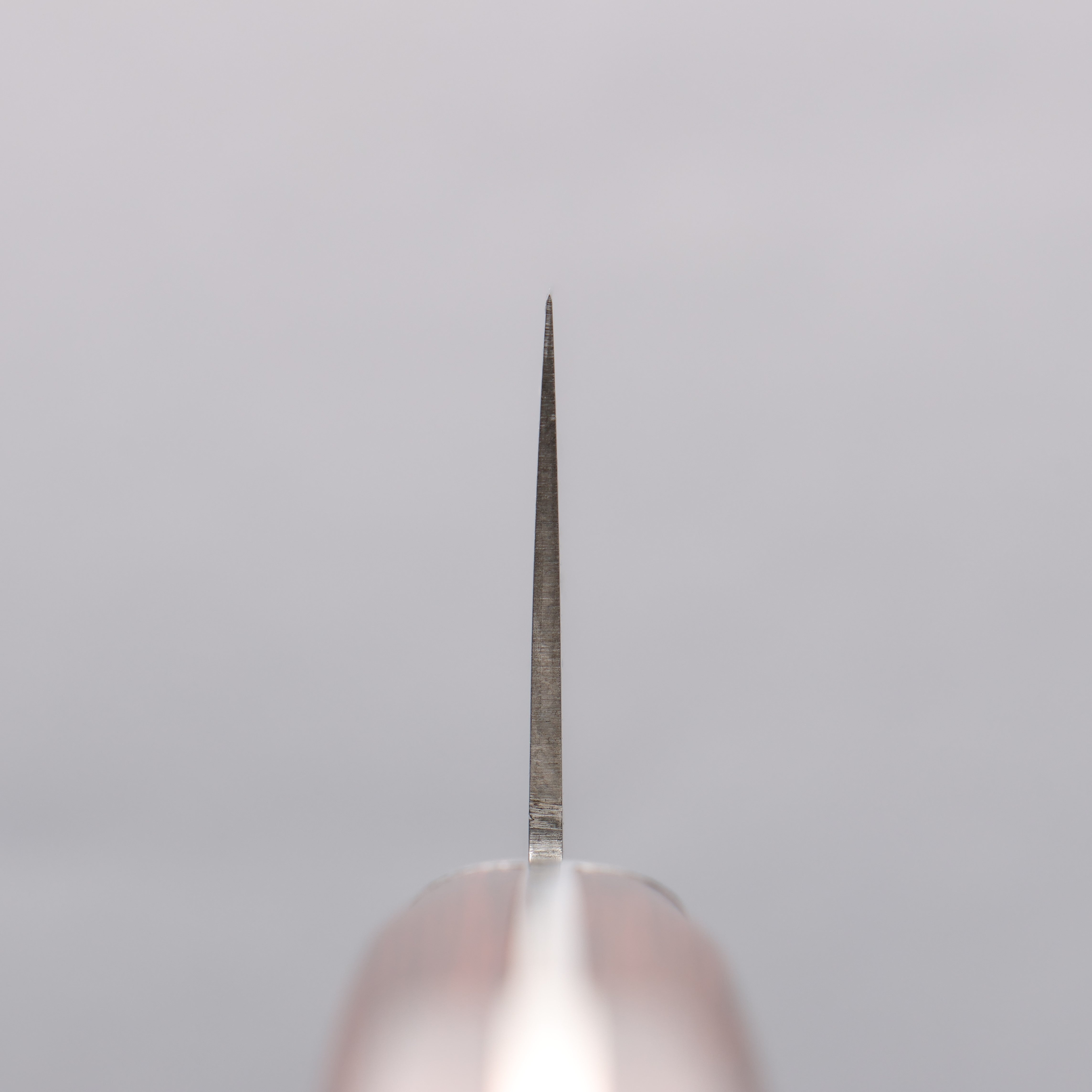 Seisuke Mokusei ZA-18 Migaki Damascus Santoku 170mm Brown Pakkawood Handle - Seisuke Knife