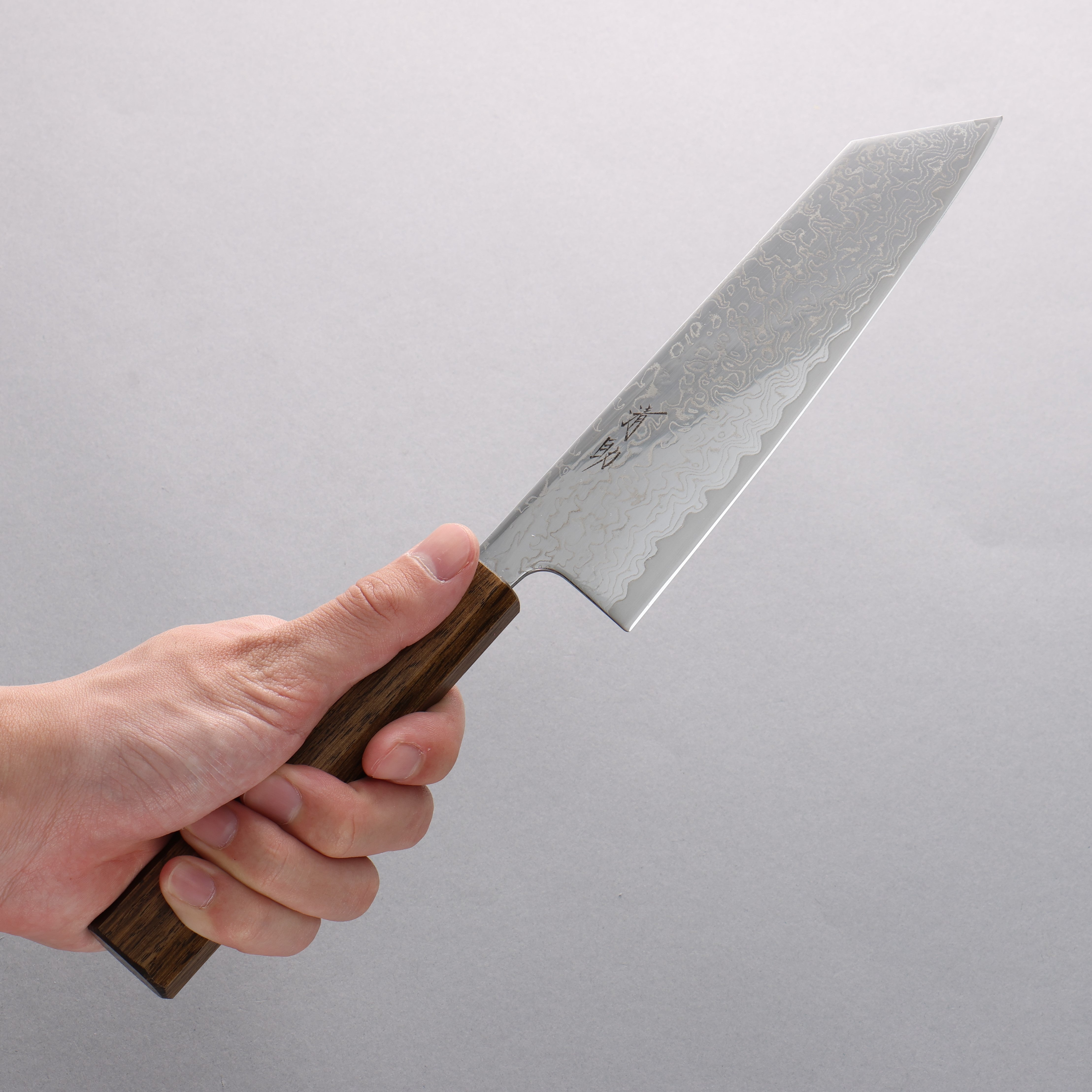 Seisuke VG10 Mirrored Finish Damascus Bunka 170mm Oak Handle - Seisuke Knife