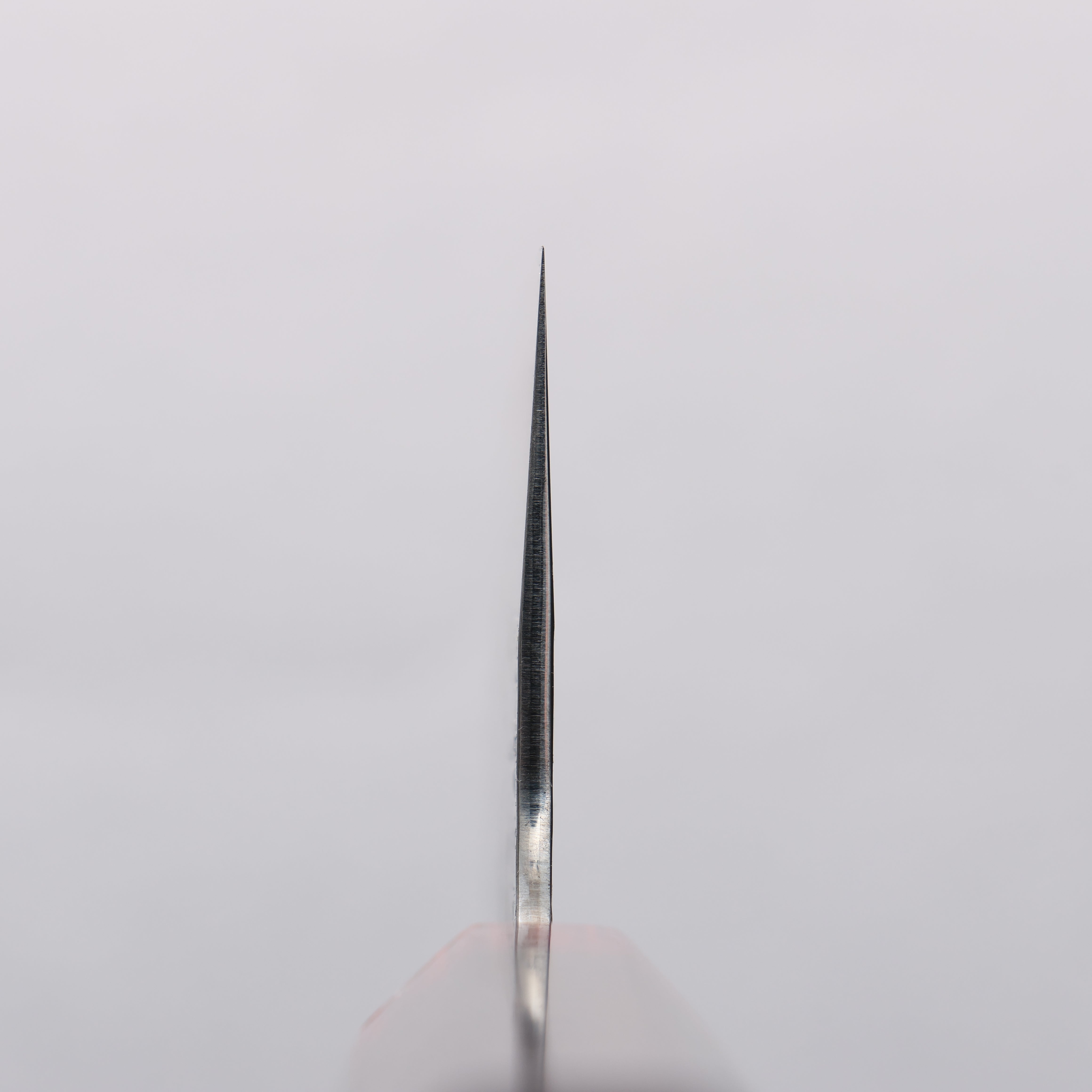 Yu Kurosaki Senko Ei Blue Super Hammered Kurouchi Nakiri 165mm Shitan and Red Pakkawood Handle - Seisuke Knife