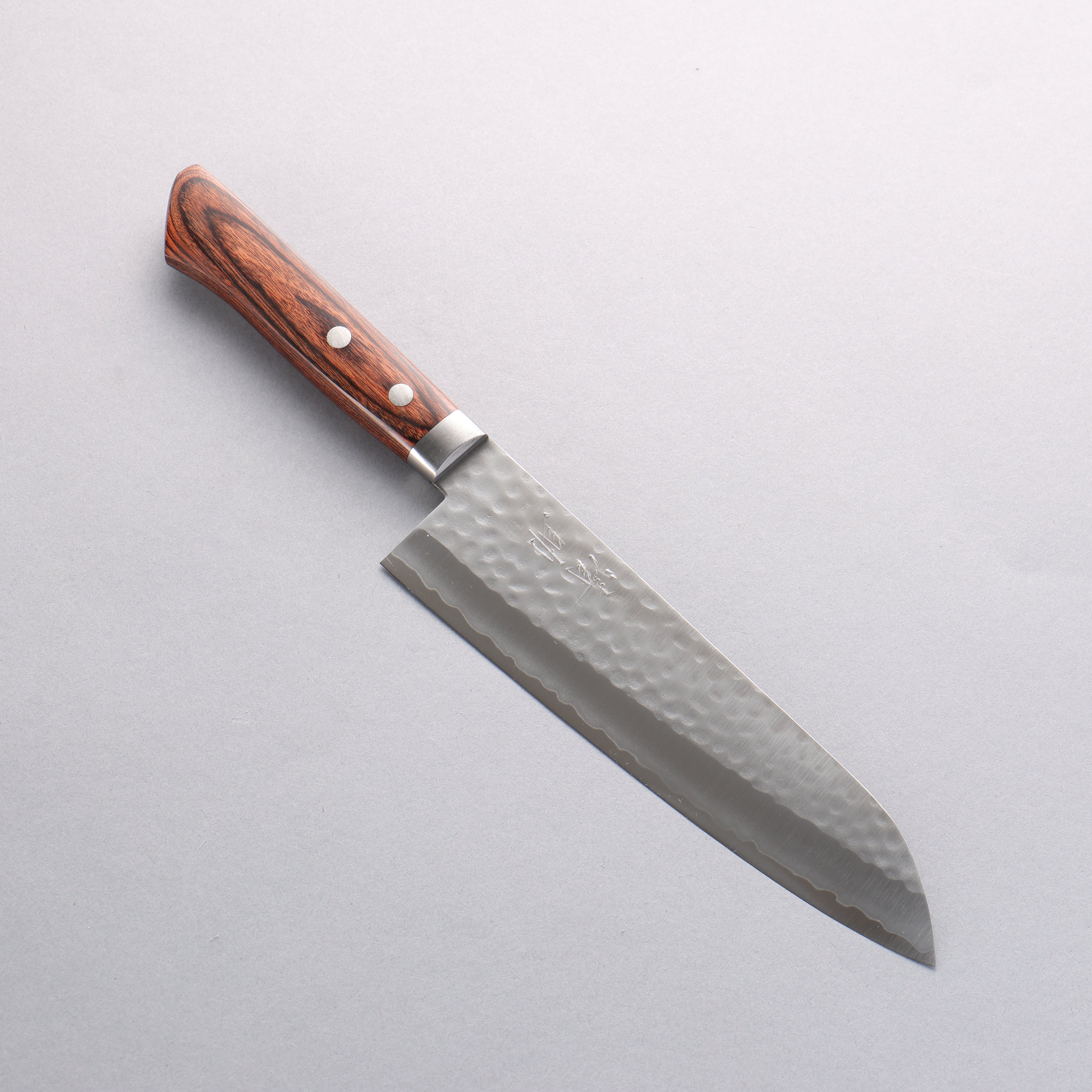 Seisuke VG1 Hammered Gyuto 180mm Mahogany Handle - Seisuke Knife