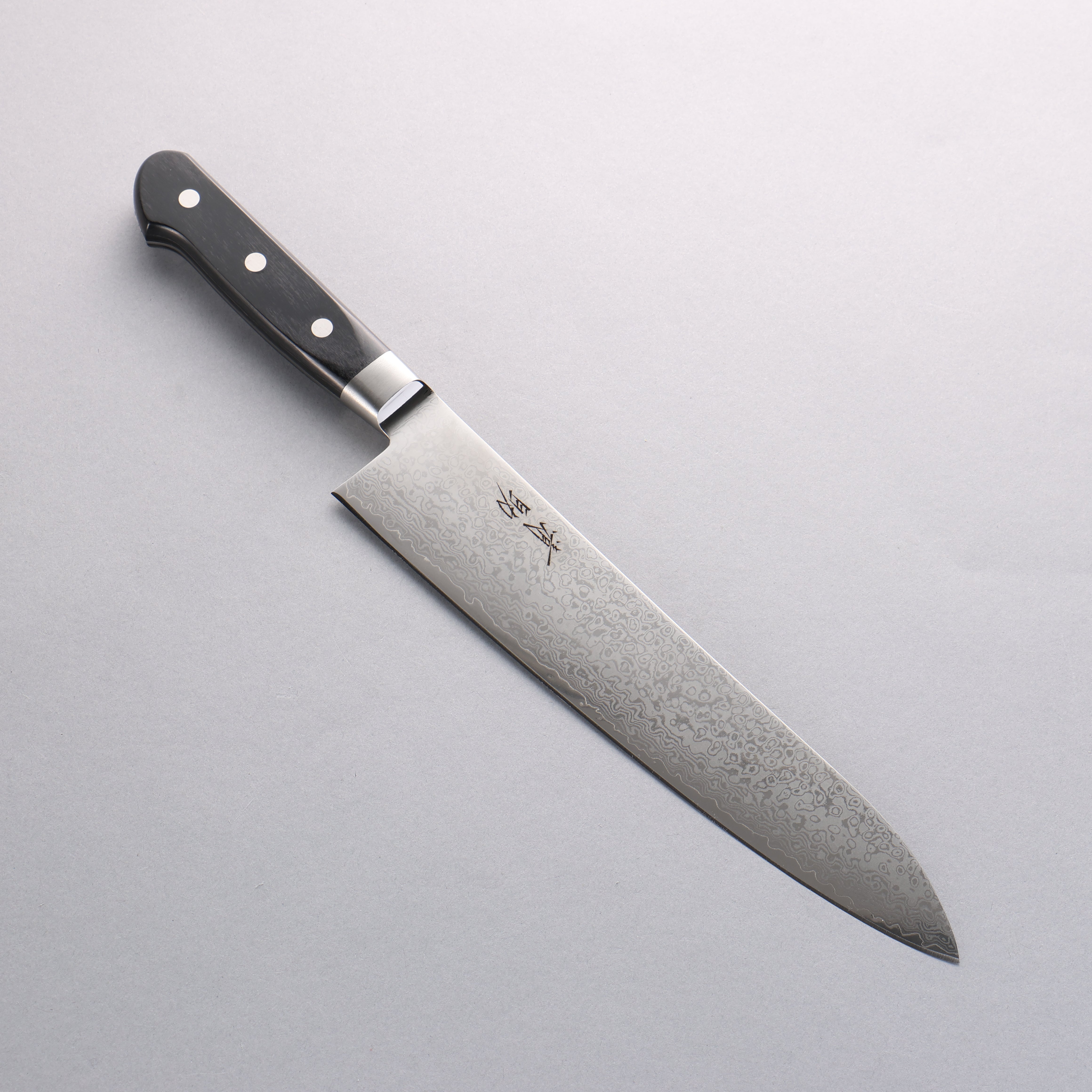 Seisuke VG10 33 Layer Damascus Gyuto 240mm Black Pakka wood Handle - Seisuke Knife