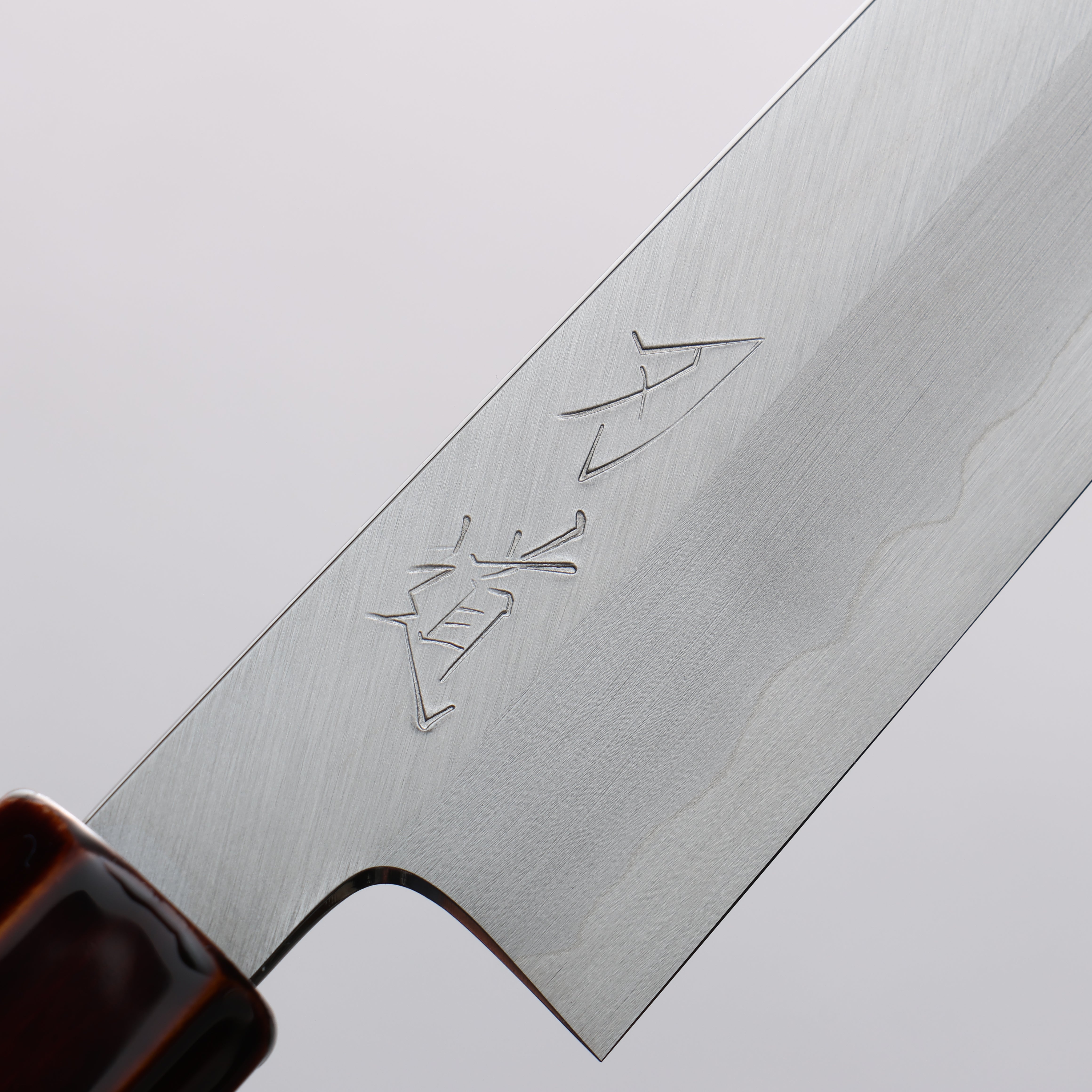 Hado Silver Steel No.3 Migaki Kiritsuke Petty-Utility 150mm Kijiro-Nuri Lacquered Handle - Seisuke Knife