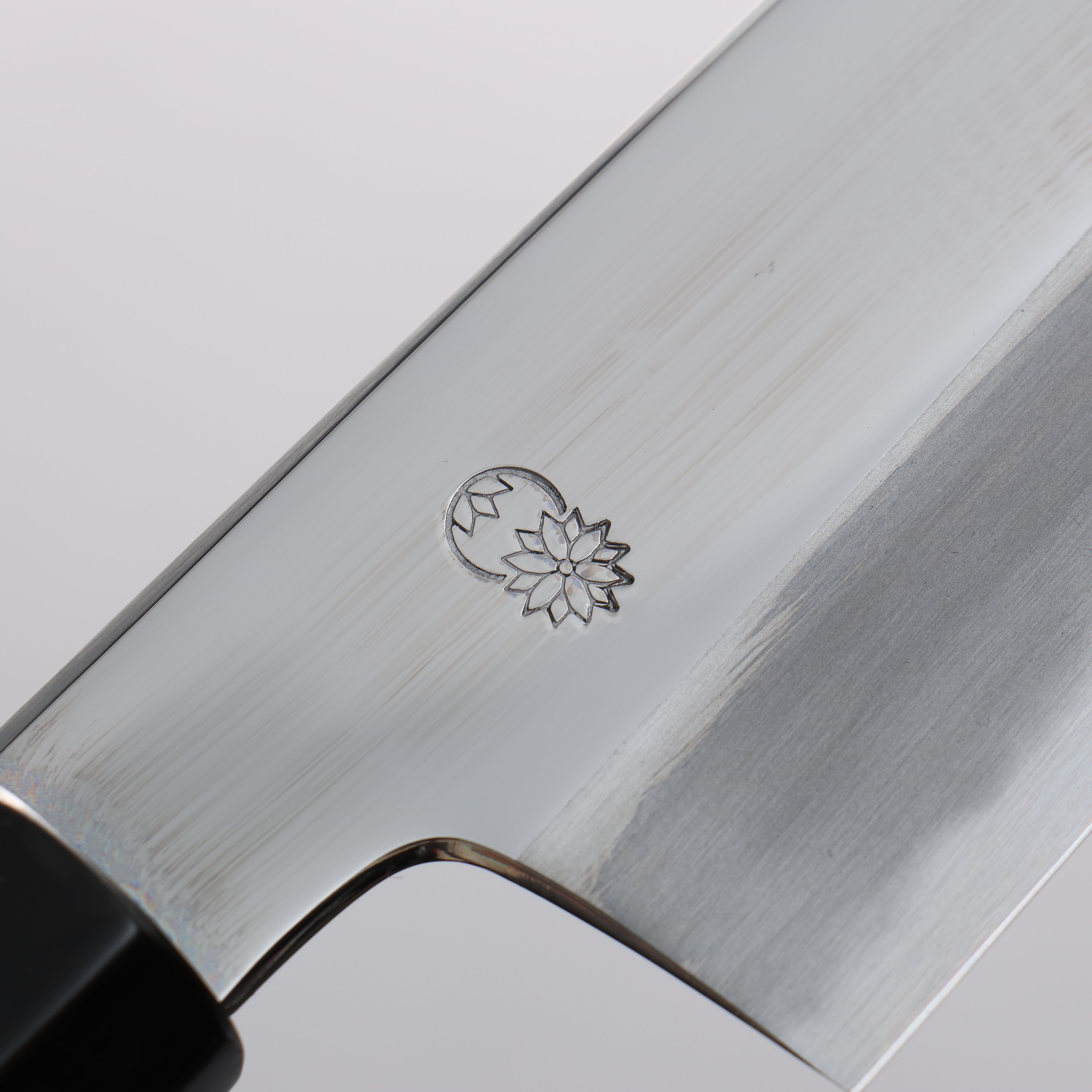 Choyo White Steel Mirrored Kiritsuke Santoku Japanese Chef Knife 180mm - Seisuke Knife