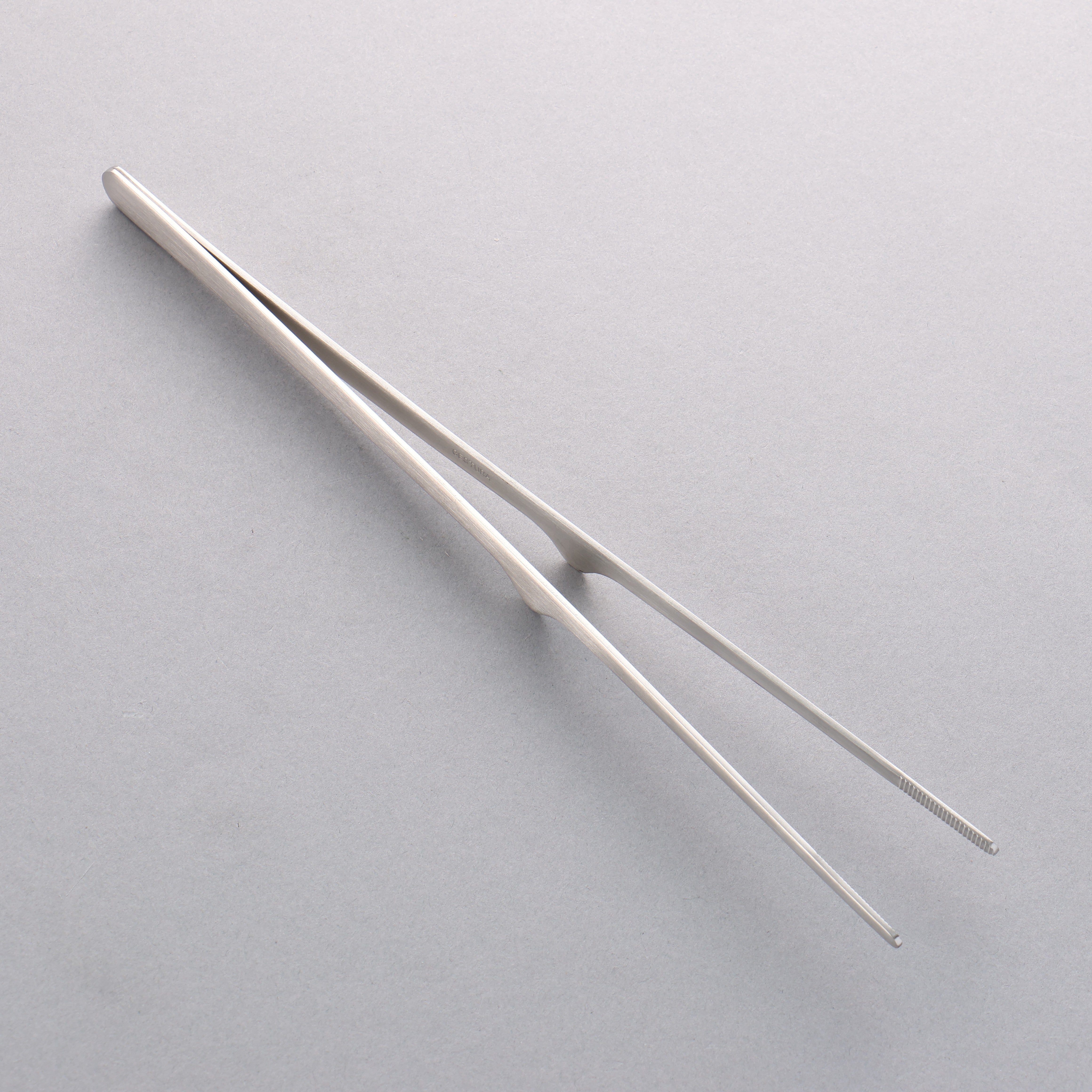 Gestura Stando Silver Metal Tongs 250mm - Seisuke Knife