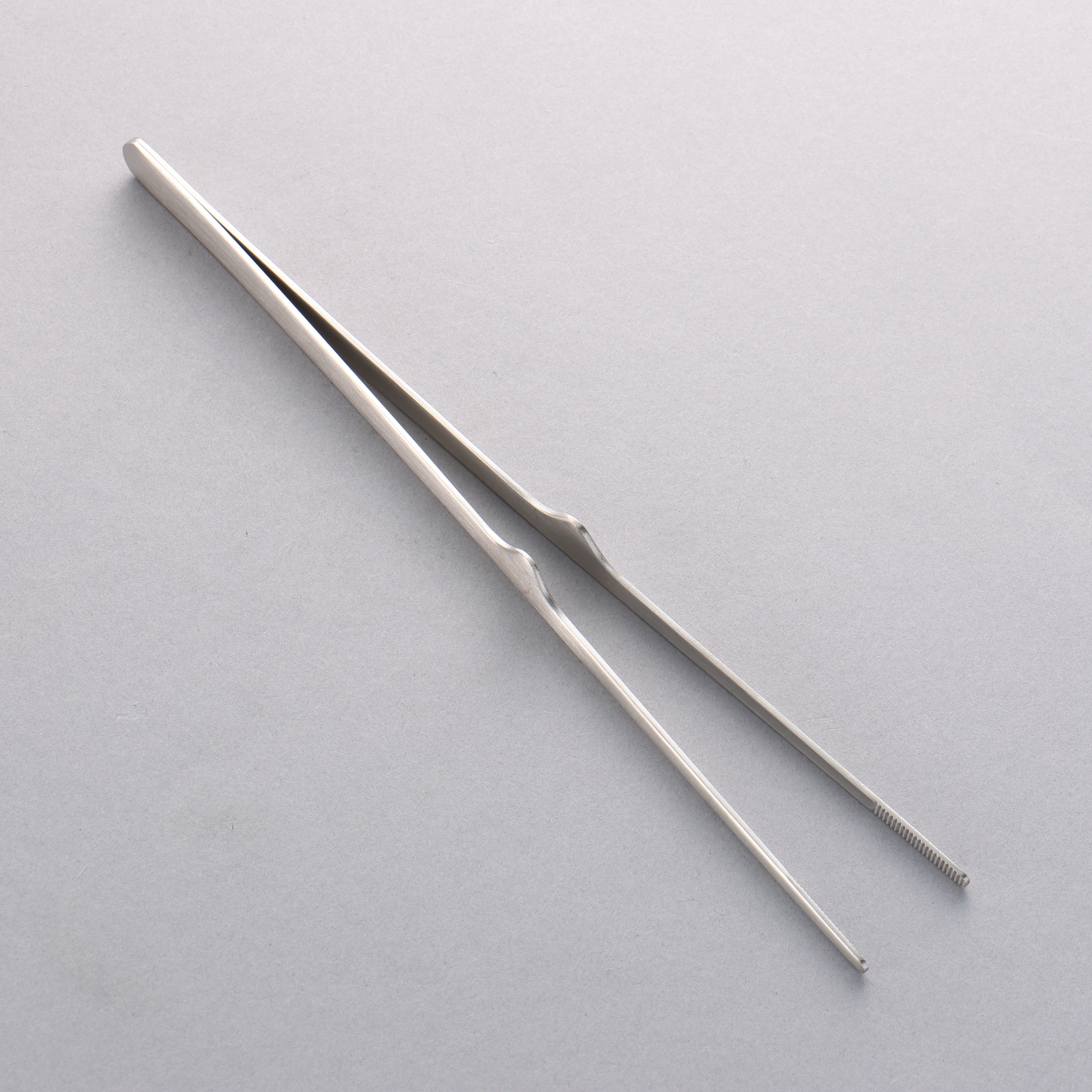 Gestura Stando Silver Metal Tongs 250mm - Seisuke Knife