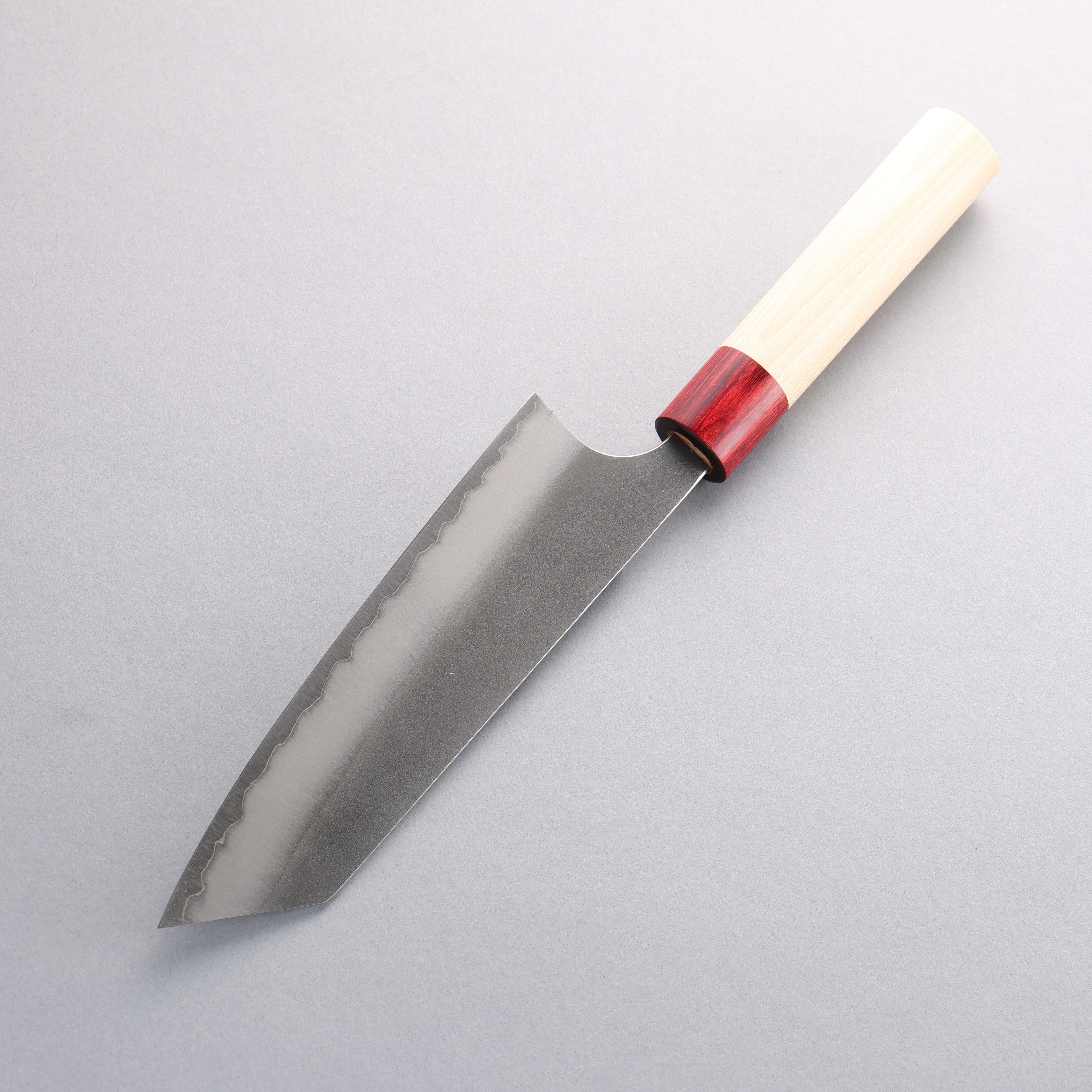 Masakage Yuki White Steel No.2 Nashiji Bunka 170mm Magnolia Handle - Seisuke Knife