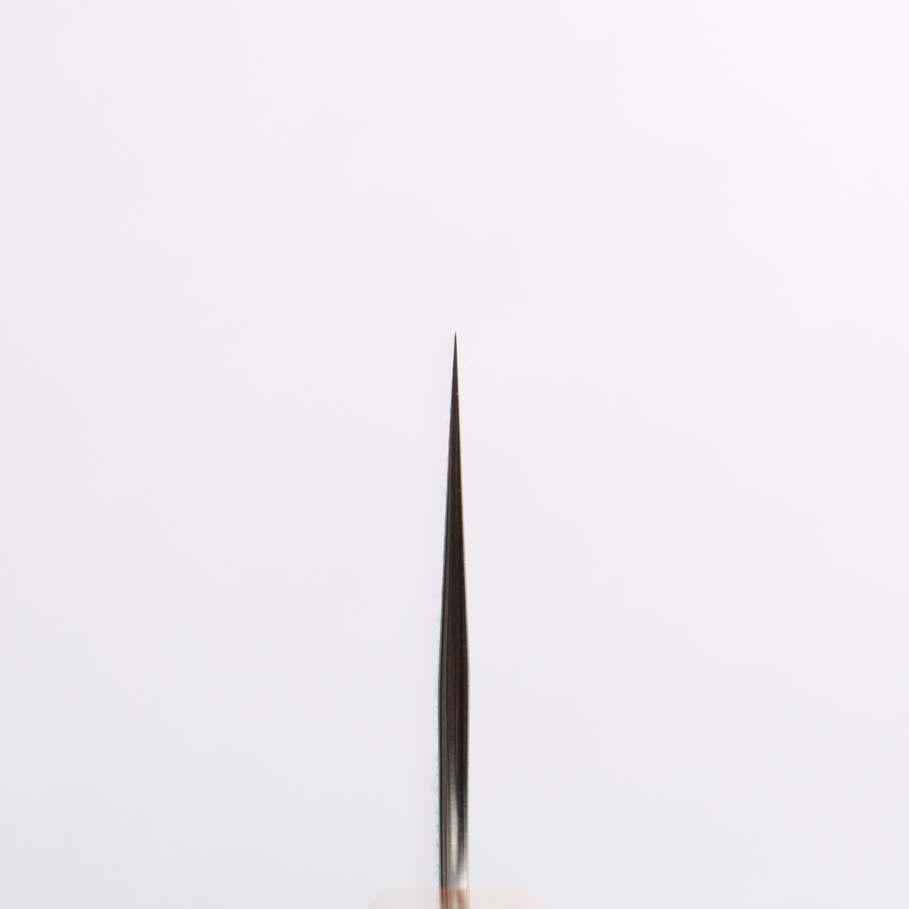 Yoshimi Kato VG10 Black Damascus Nakiri 165mm Ebony (ferrule: Orange Resin) Handle - Seisuke Knife