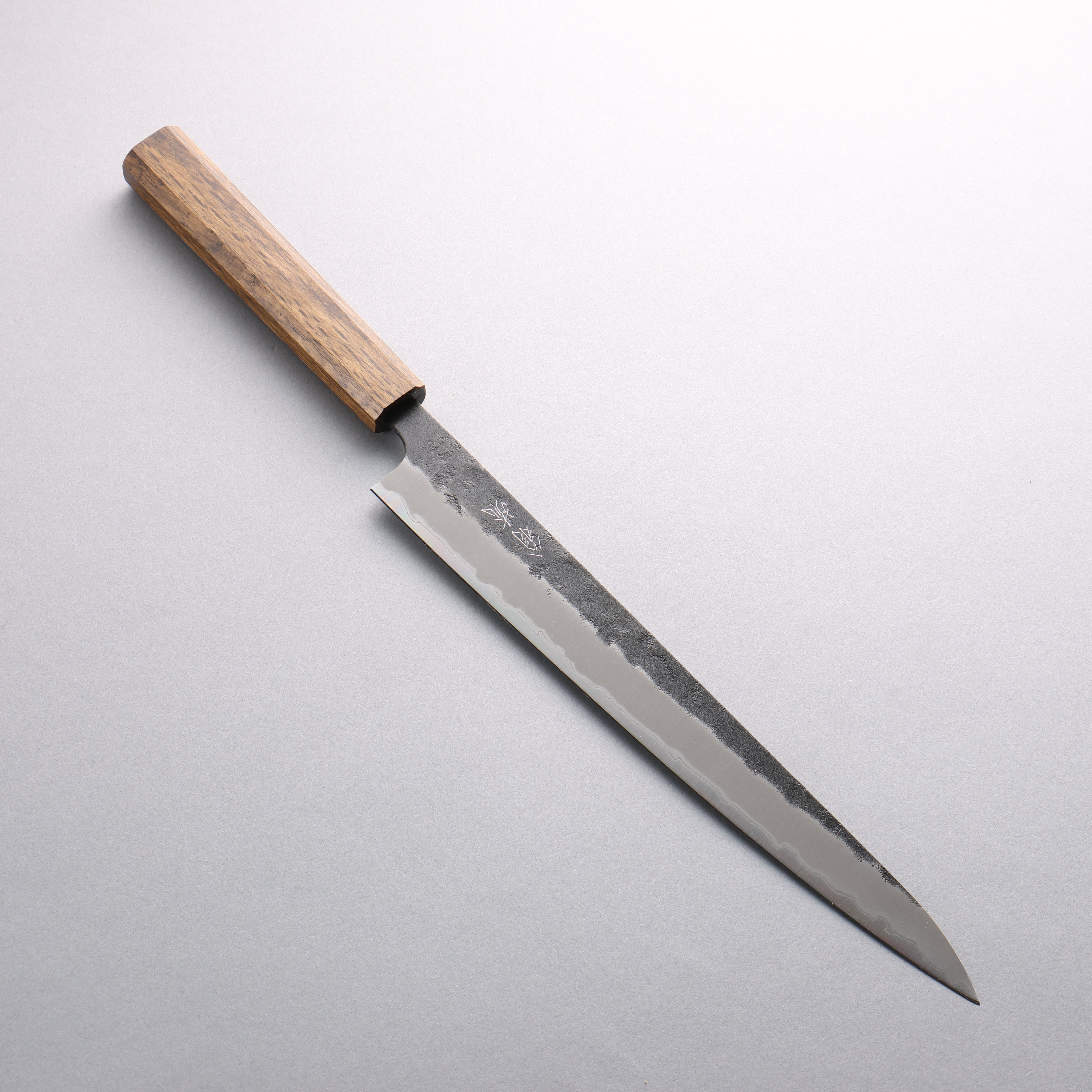 Oul Blue Super Black Nashiji Sujihiki 270mm Oak Handle